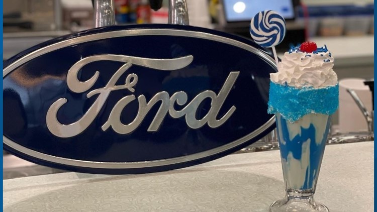 It’s a Blue Oval milkshake! How this sweet treat celebrates the future in Haywood County