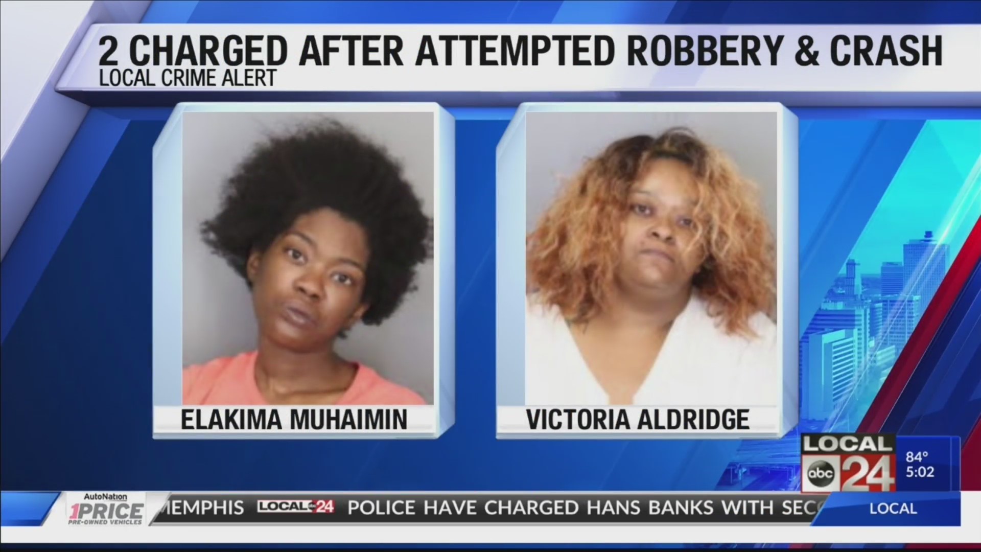 2 Charged After Attempted Robbery And Crash In Northeast Memphis Localmemphis Com