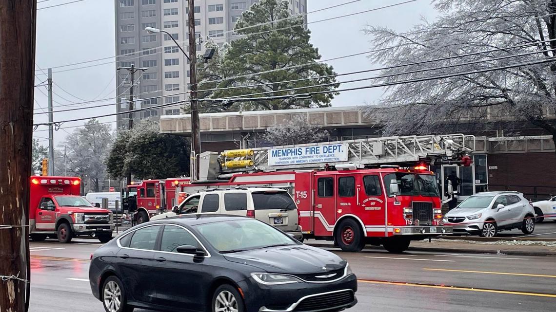 Memphis police officer injured, 1 dead in shooting near library ...