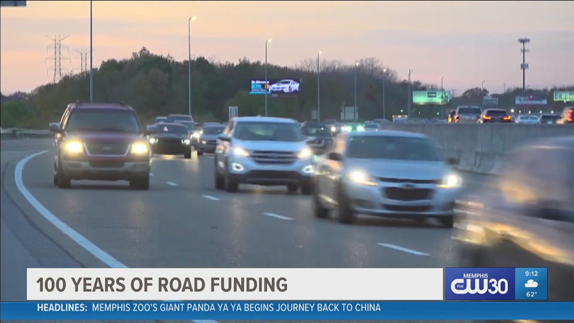 The group said 2023 marks a hundred years of Tennessee having sustainable funding for roads.