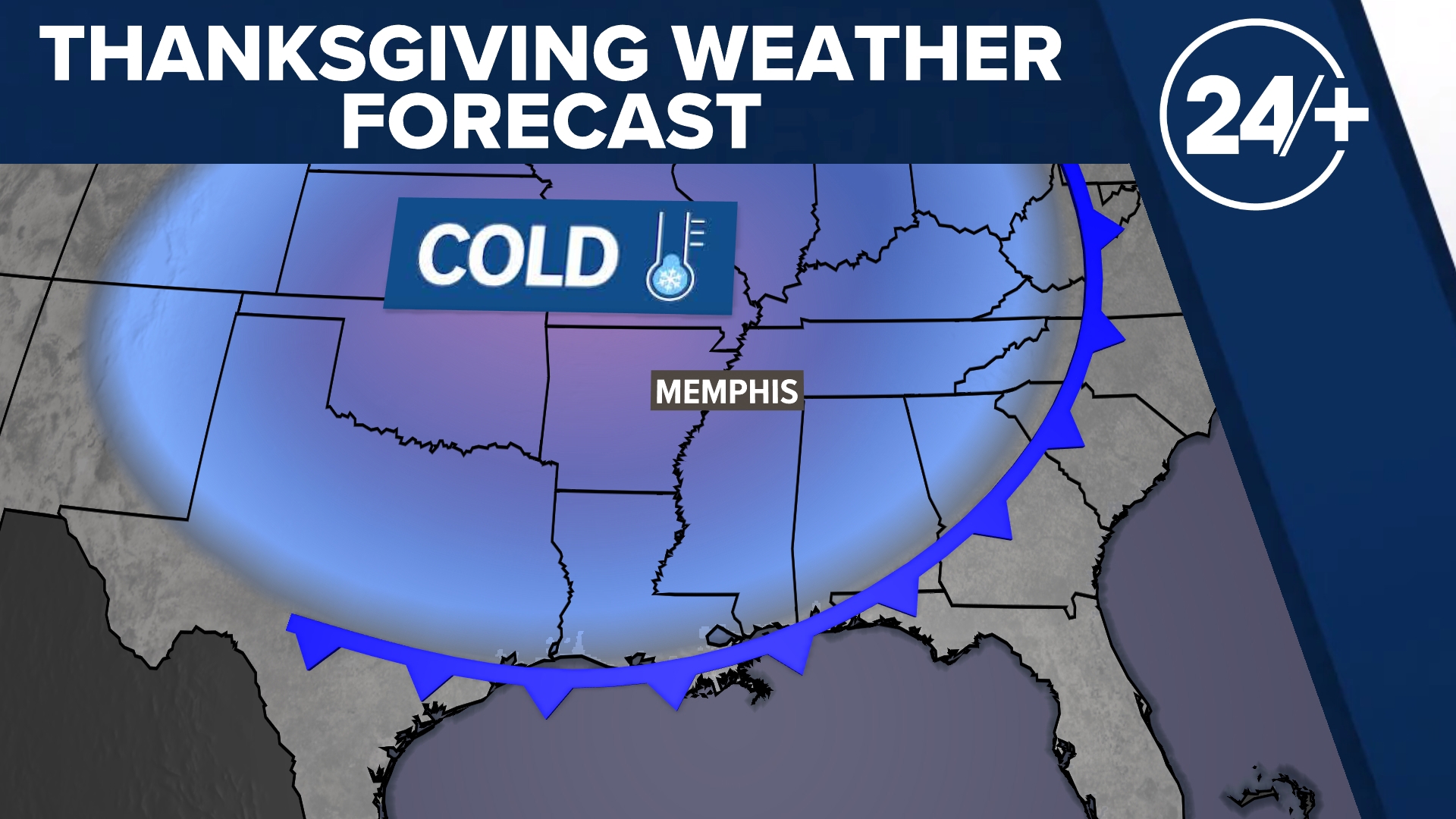 Meteorologist Trevor Birchett takes an in-depth look at the forecast, including rain for Thanksgiving week and a major cold blast by Black Friday.