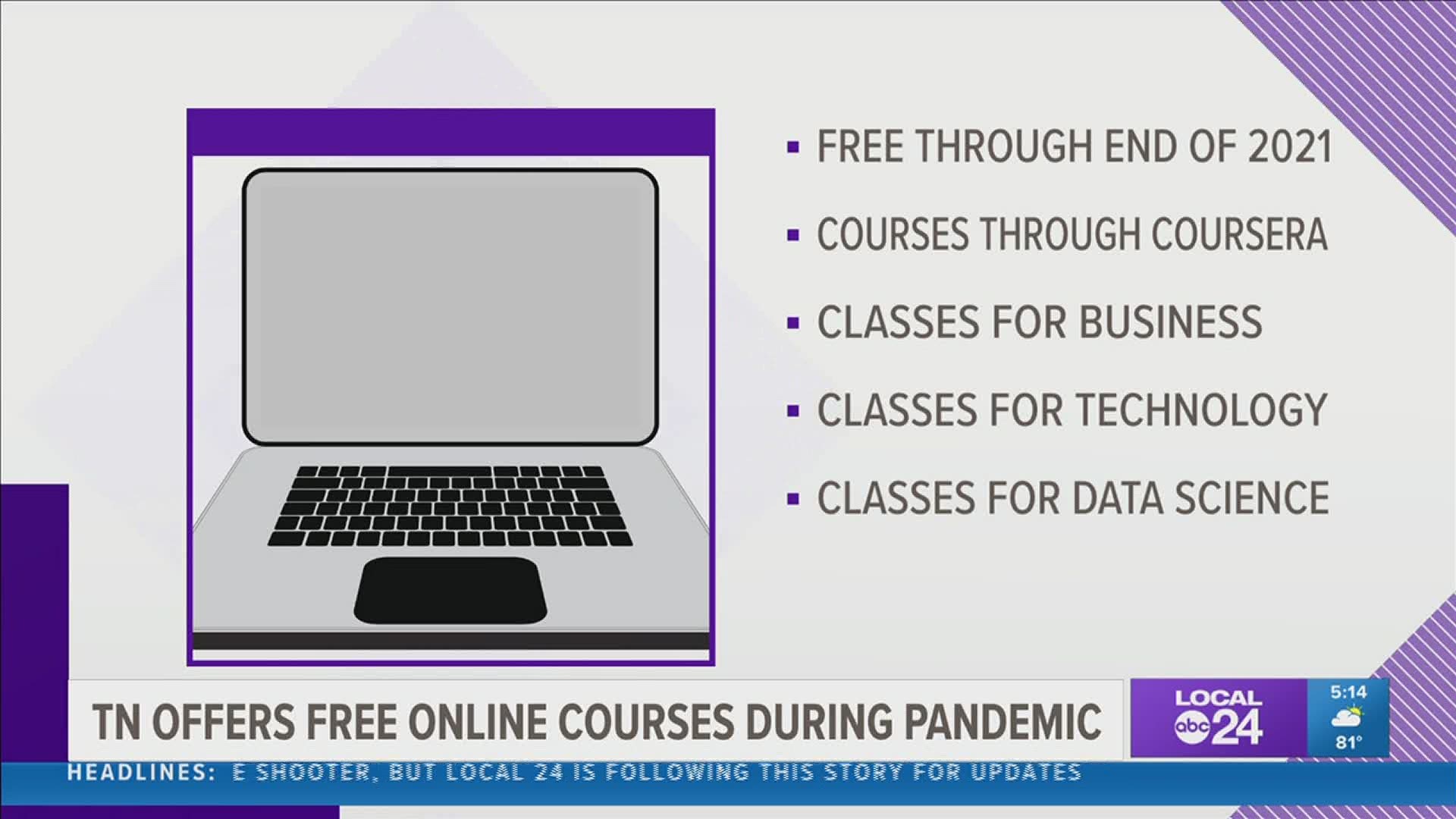 Tennessee Offering Free Online Courses Amid Pandemic Localmemphis Com