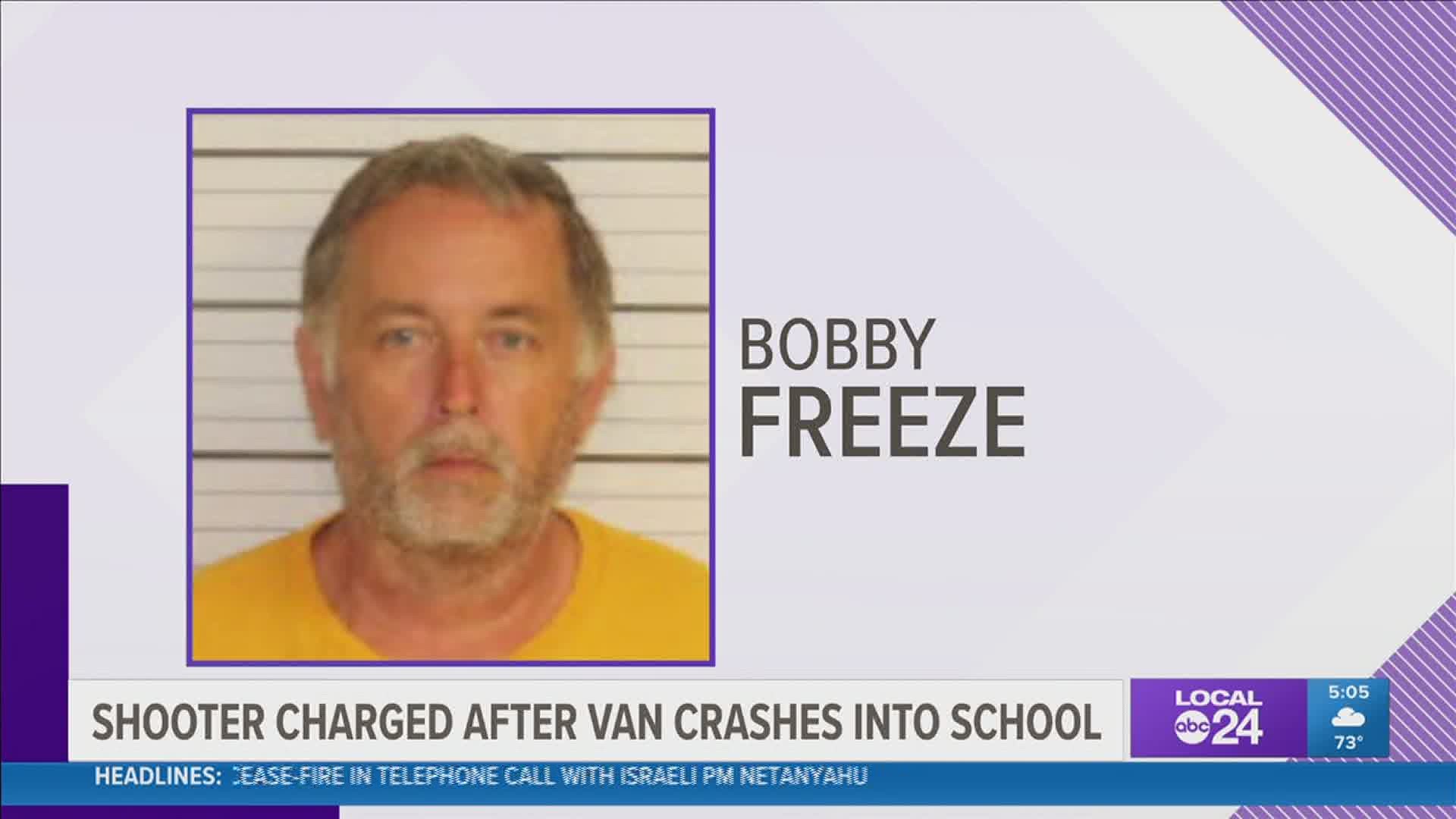 51-year-old Bobby Freeze has been charged in the shooting.