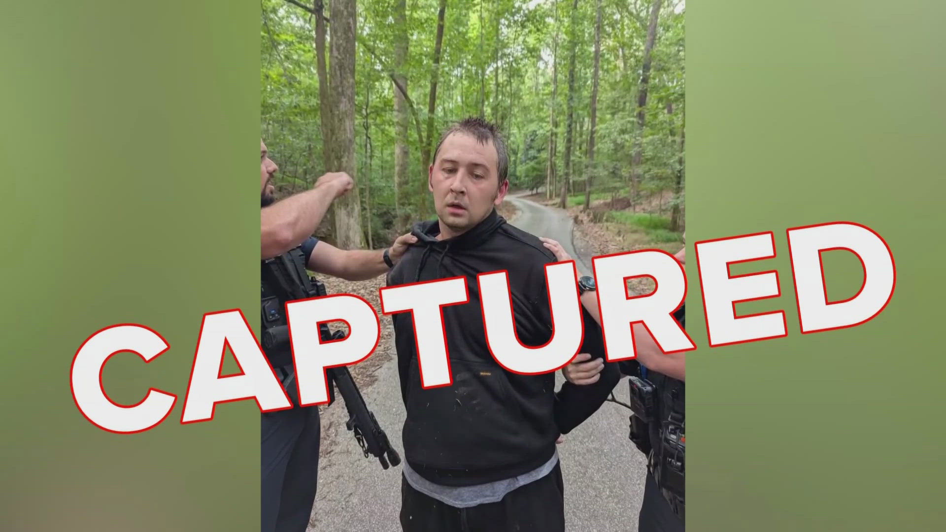 A man accused of murdering four and abandoning a baby has finally been captured.