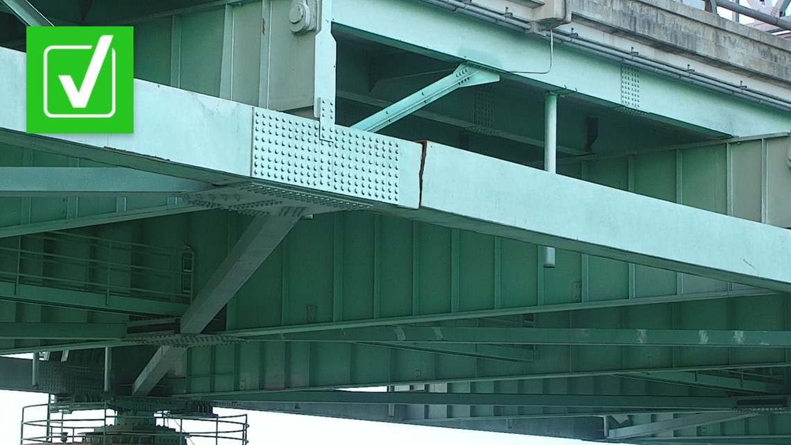 There was damage to I-40 Hernando de Soto bridge in 2019 - Vimarsana News