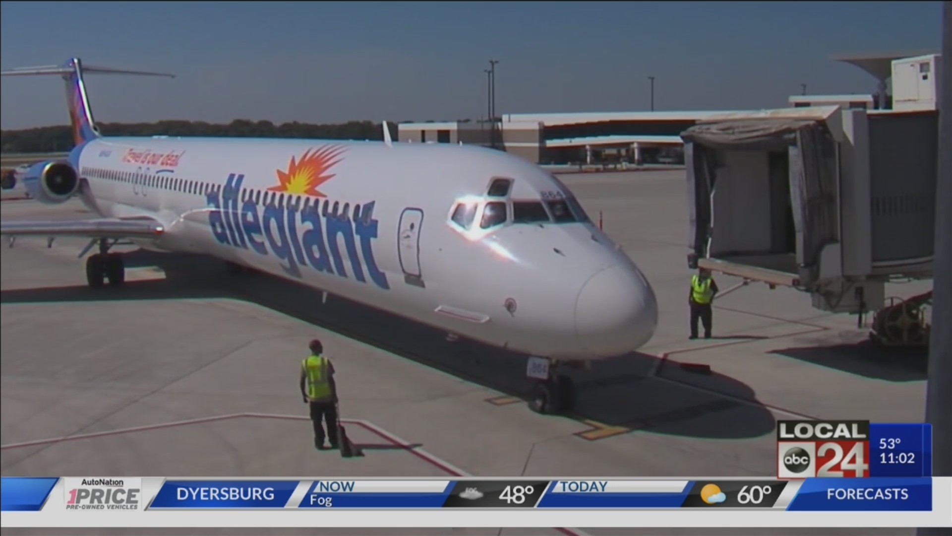 Allegiant to add four new nonstop flights at Memphis International Airport in May