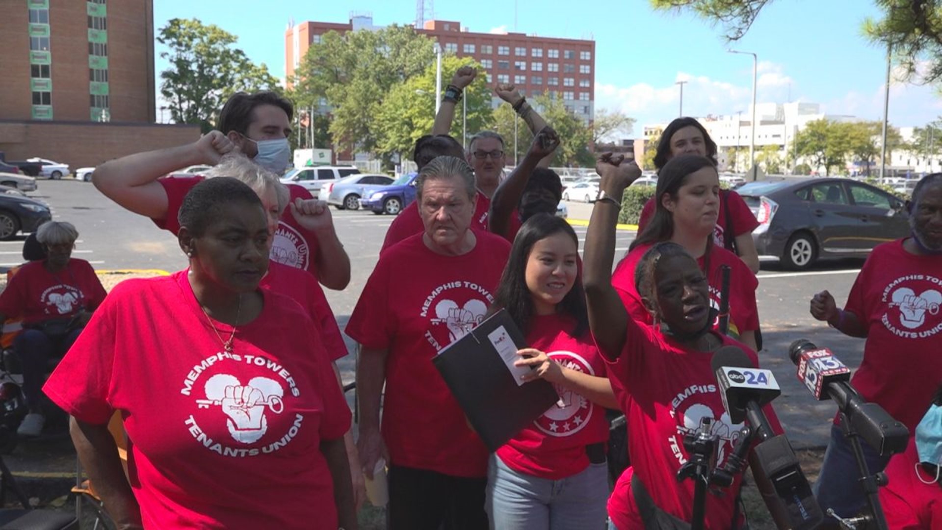 The tenants of Memphis Towers Apartments were supposed to meet with leadership, and had a list of demands, but the higher-ups did not show up.