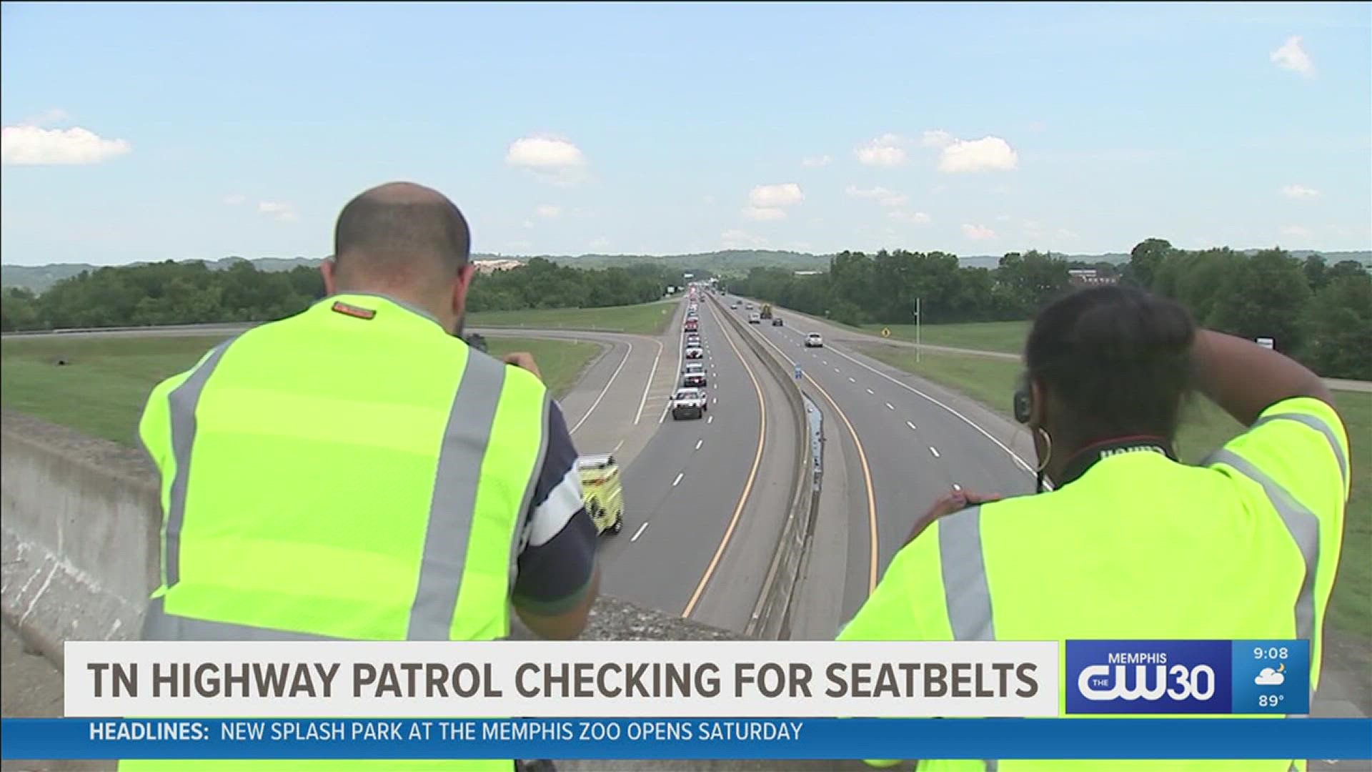 If you're caught without a seatbelt during the checkpoint, expect to pay at least $30 if it's your first offense.