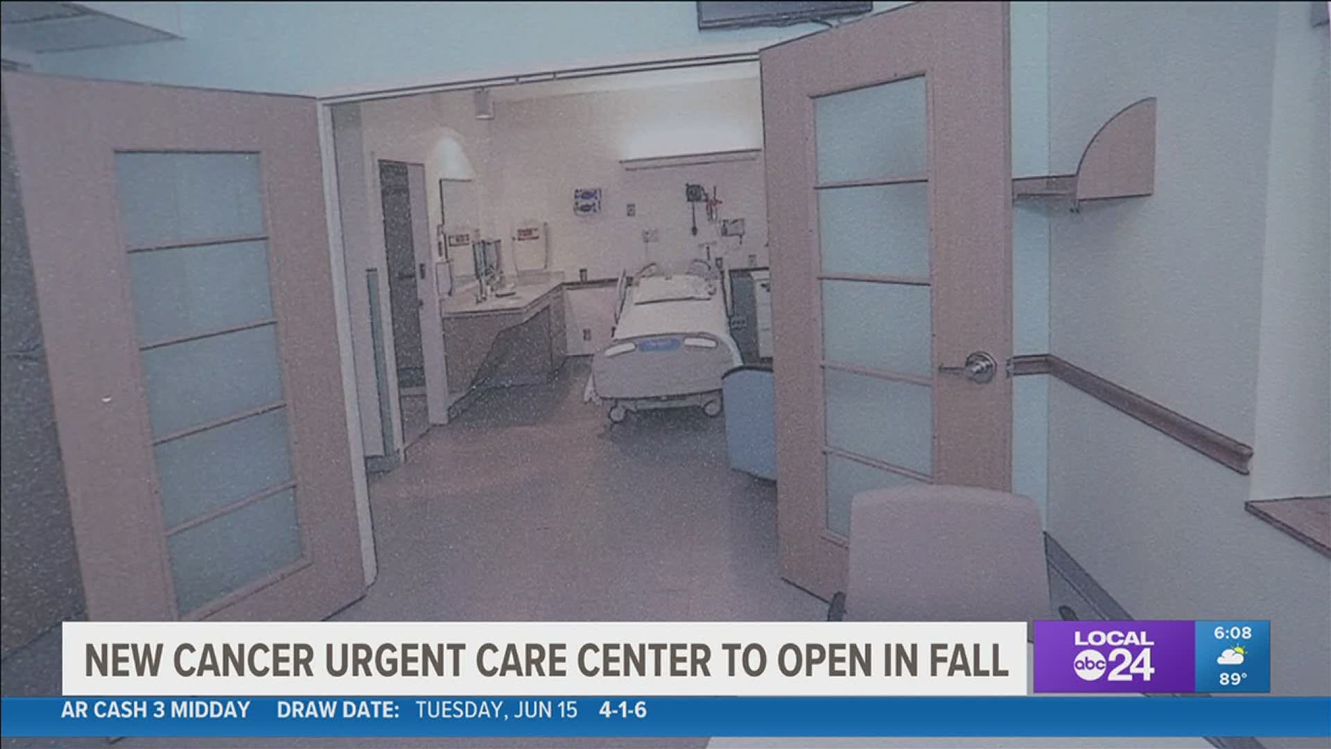 St. Francis Healthcare and West Cancer Center are partnering to build a 5-thousand square foot center to help cancer patients who need urgent care.