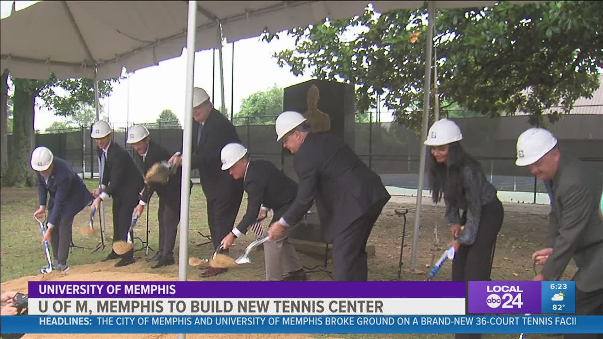 The Leftwich Tennis Center in Audubon Park is not just for Tigers' men's and women's tennis teams - but Memphis residents as well.