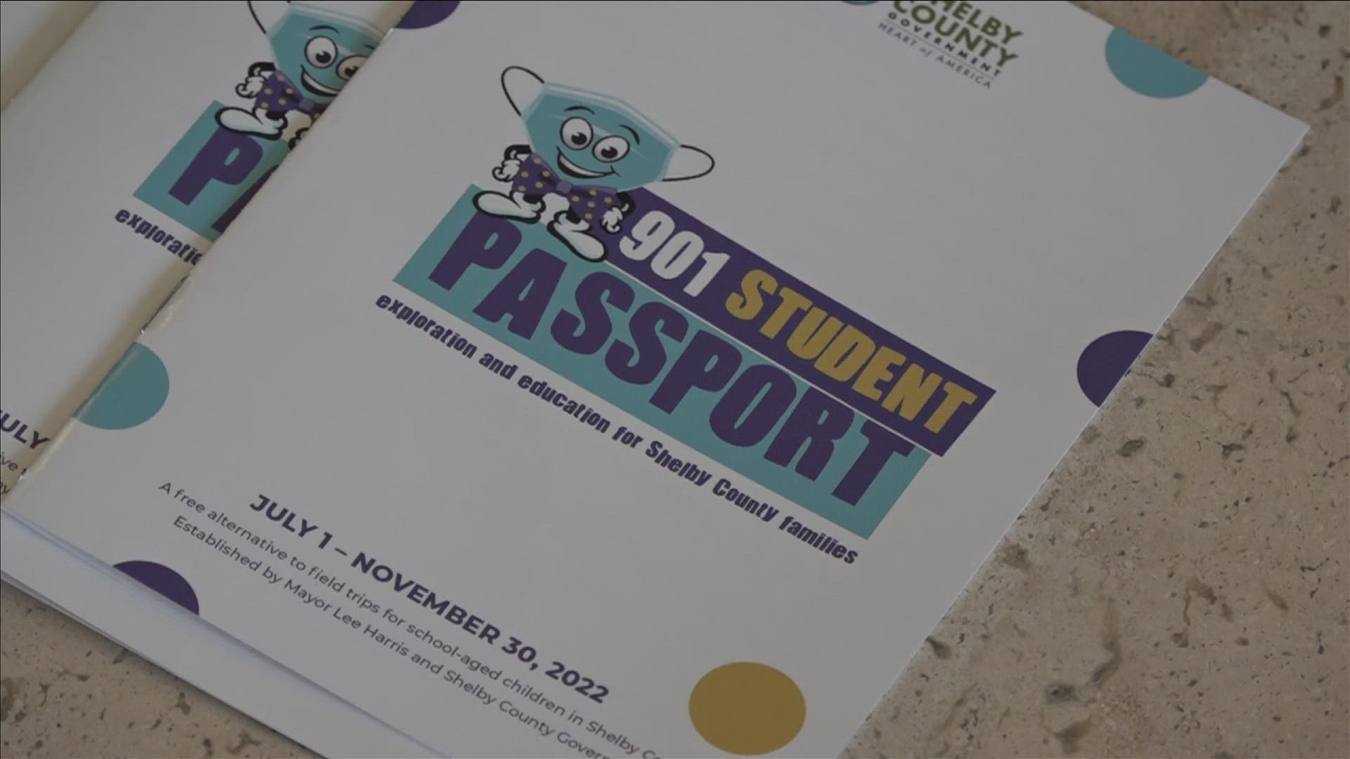 The passport provides free admission to nine participating attractions, allowing a student and a parent or guardian to visit.