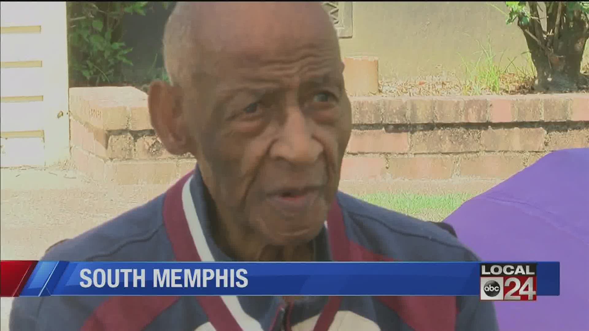 family and friends gather to celebrate the birthday of memphis legend coach johnson from lemoyne owen college