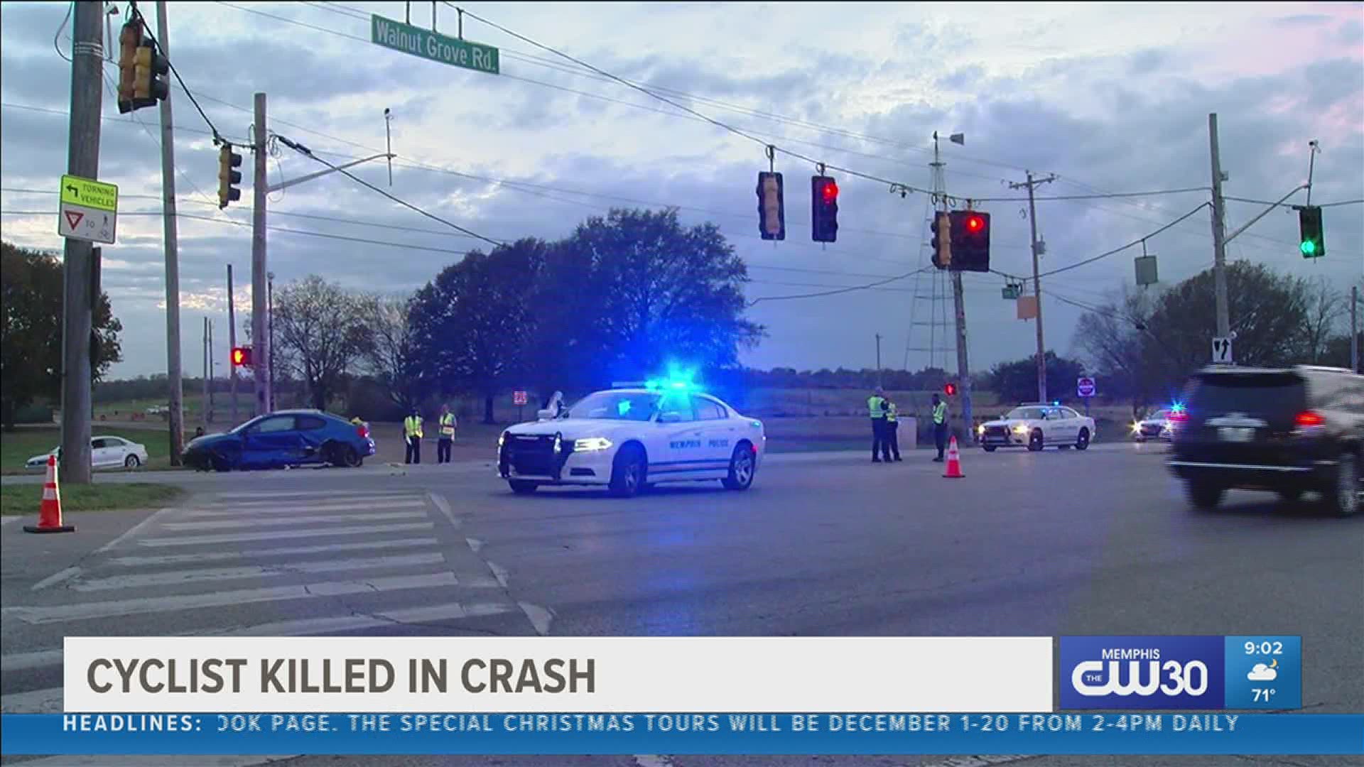 One killed, another critically injured after car hits bikers outside of Shelby Farms Park