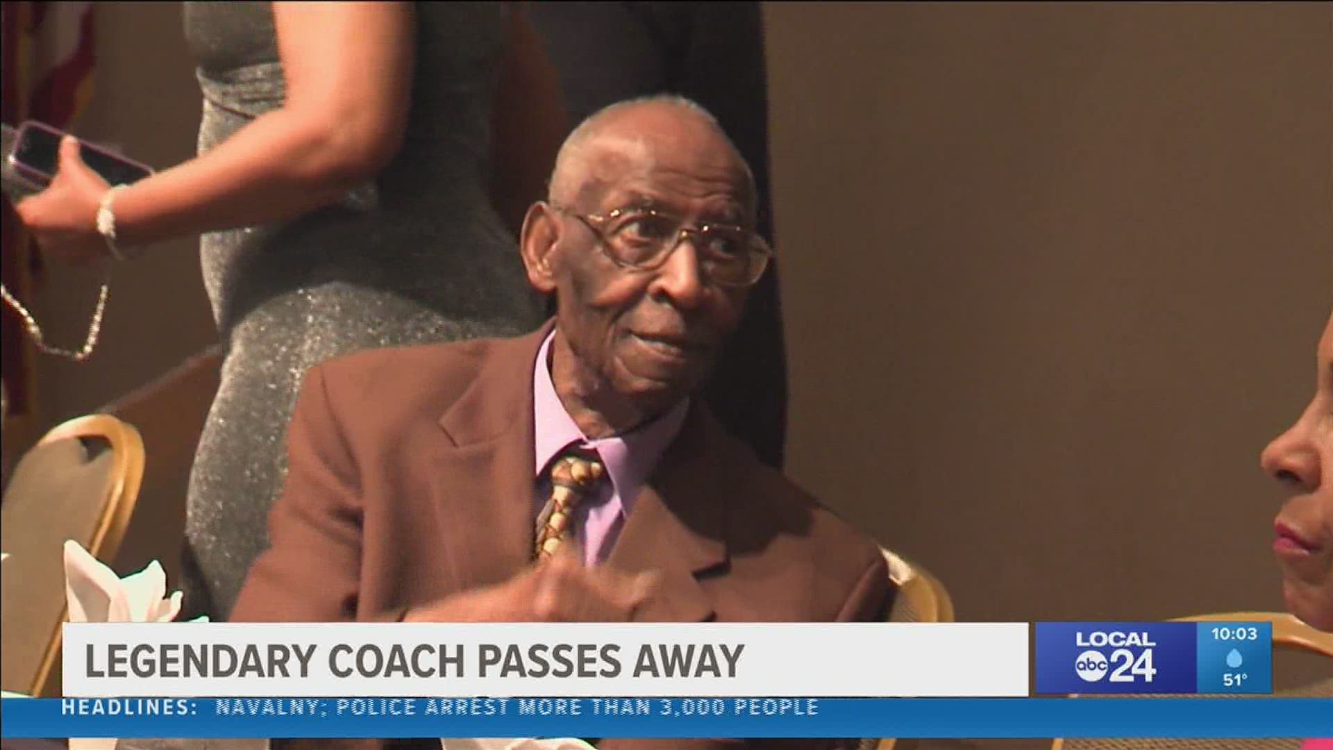 Coach Jerry Johnson passed away in his sleep, the college confirmed Sunday afternoon.