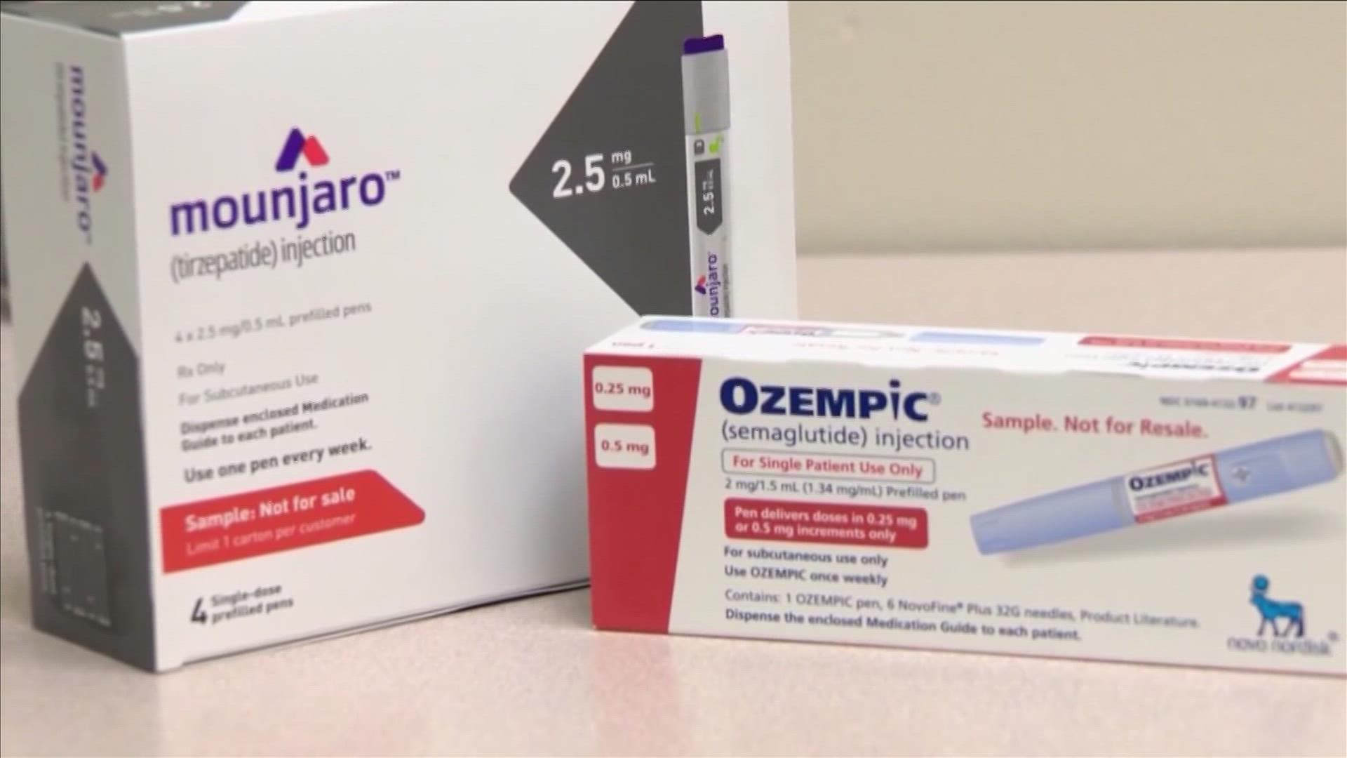 Some of the diabetic medicines - Ozempic, for example, Mounjaro, another - are being used by doctors for not just diabetes, but also weight loss.