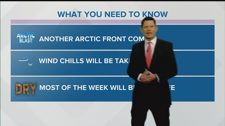 Chief Meteorologist John Bryant says bitter cold temps are returning soon
