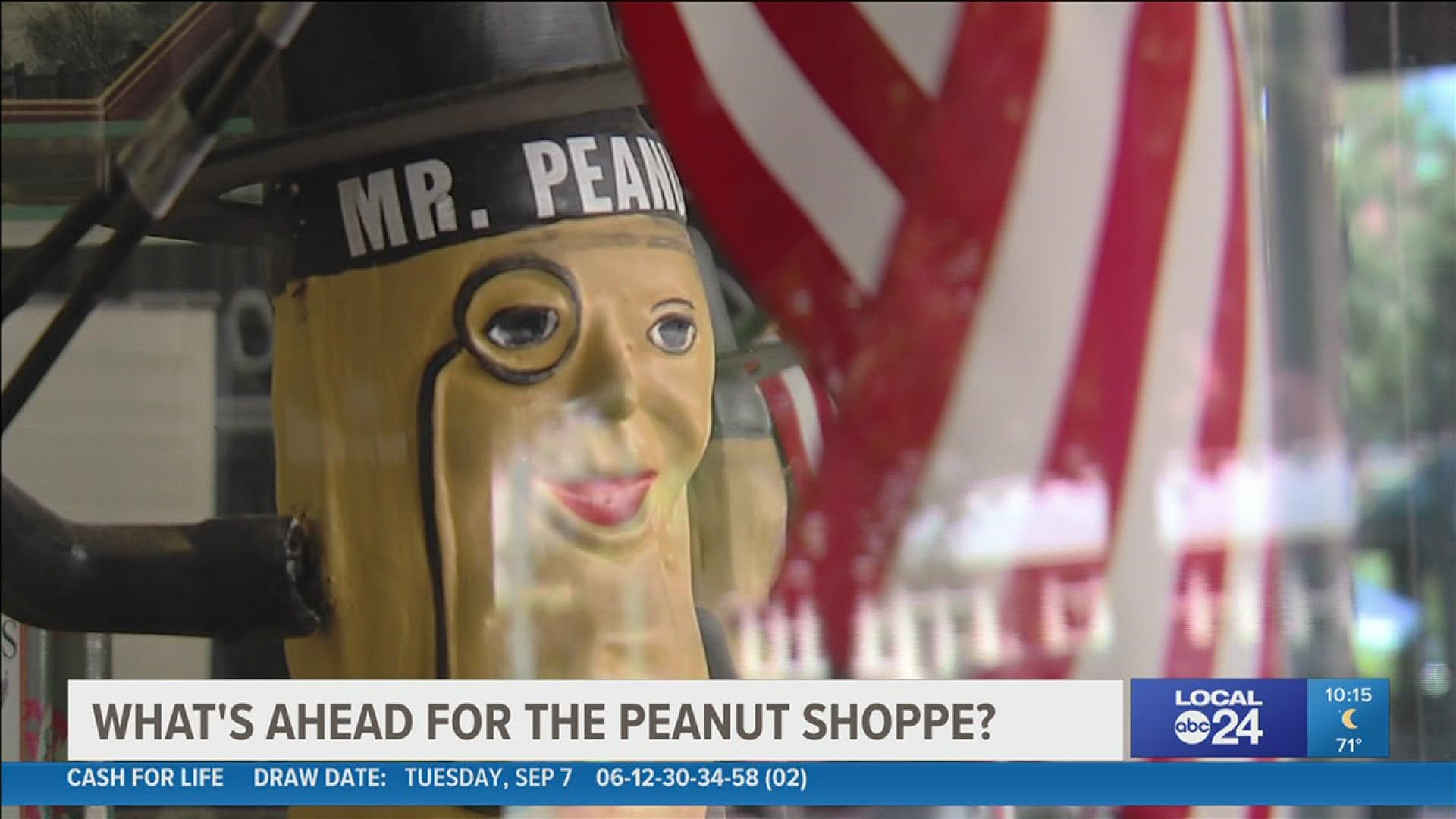 The Peanut Shoppe has been in Downtown Memphis since 1949.