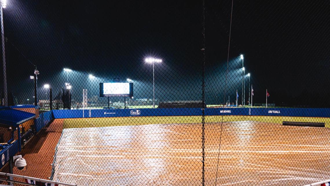 University of Memphis 901 Classic softball games canceled due to weather