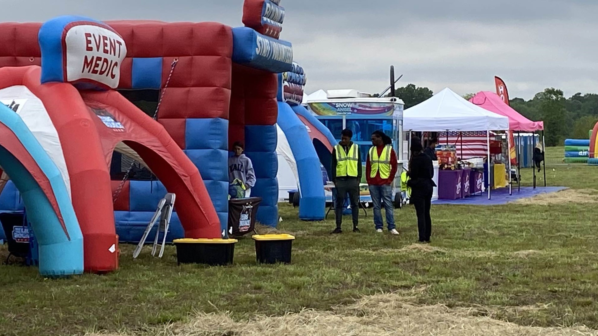 'World's Largest Bounce House' at Shelby Farms