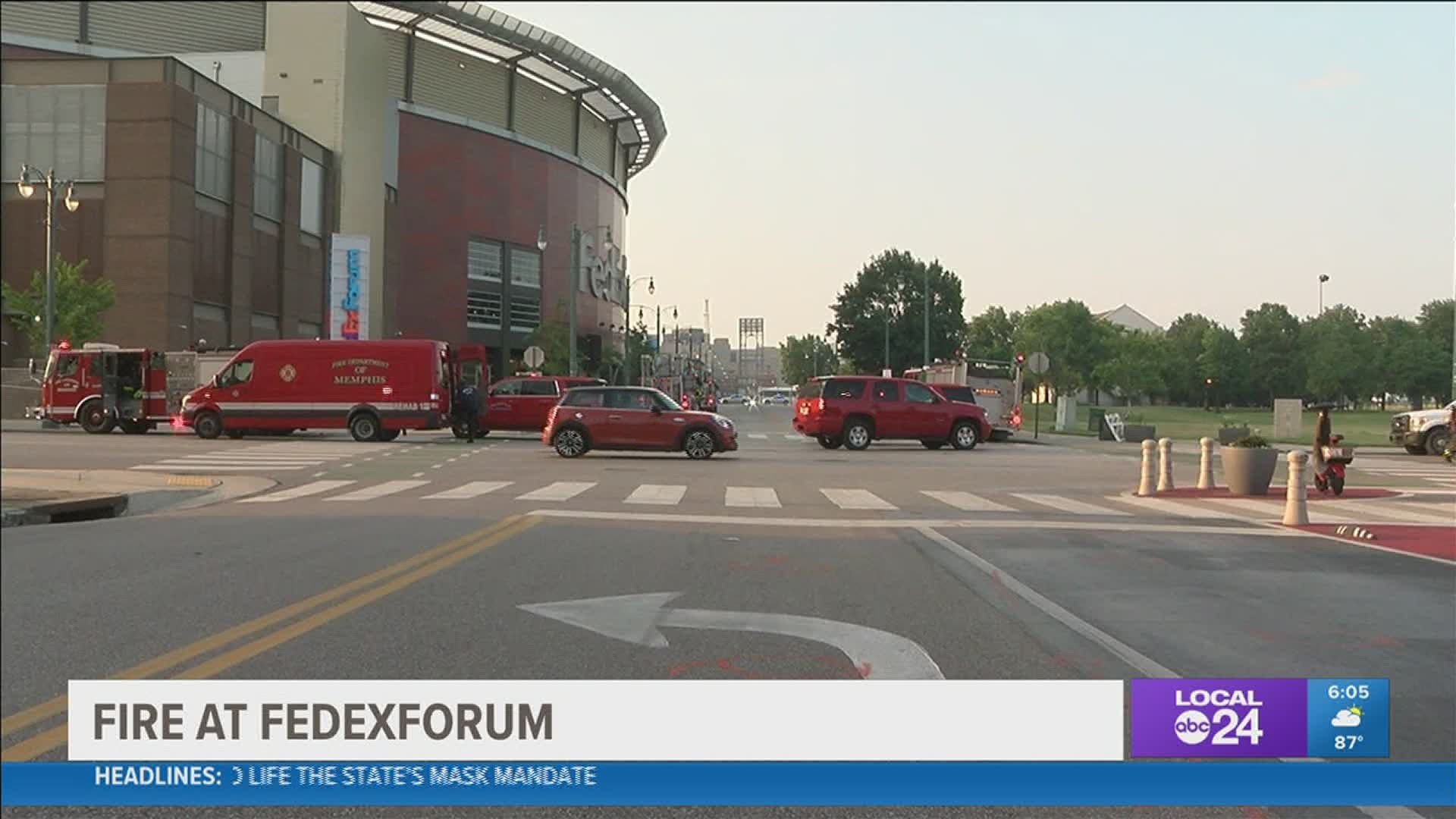 Fire investigators have not determined what caused Thursday night's fire at the arena in downtown Memphis.