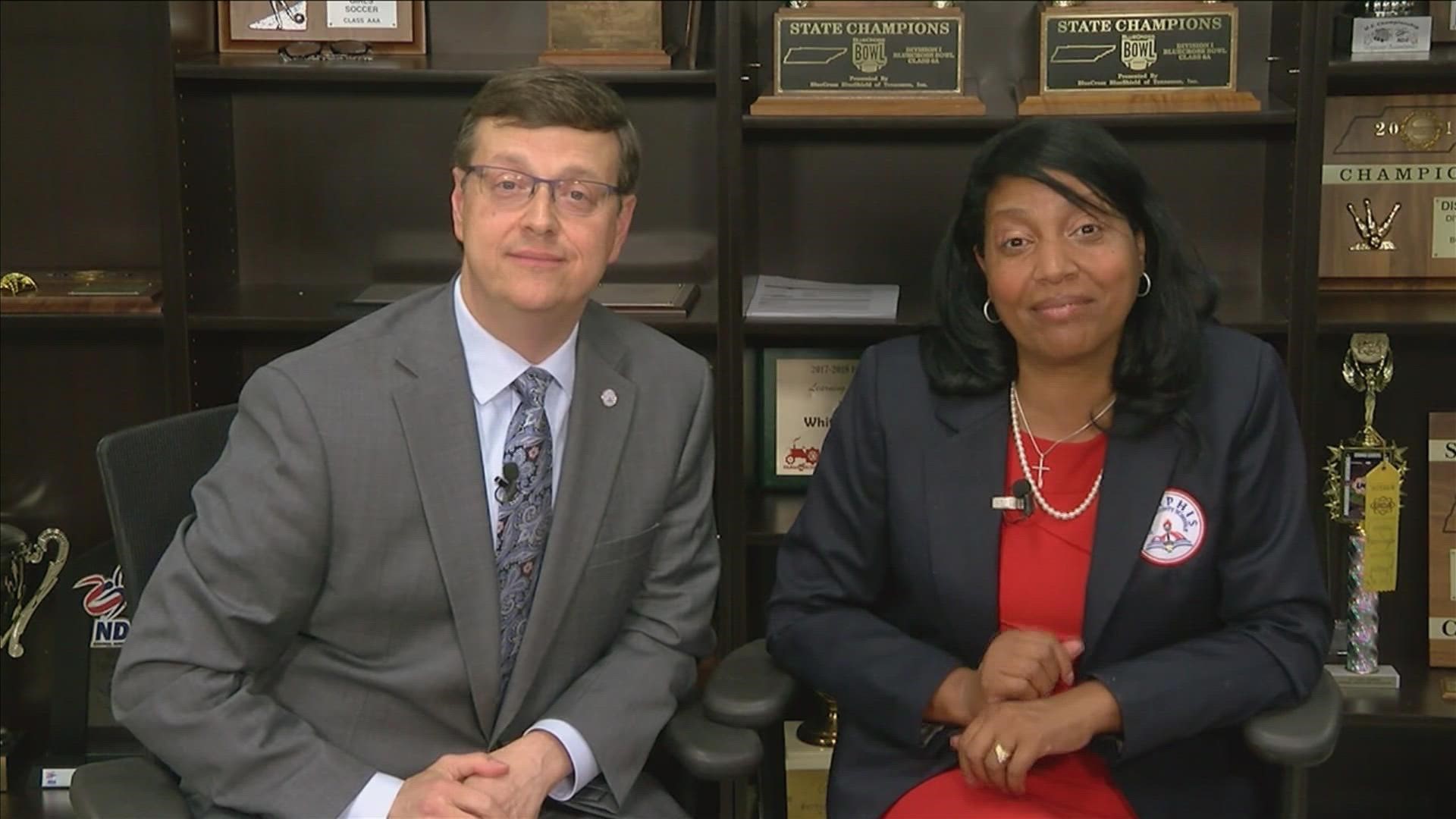 ABC24’s Richard Ransom went one-on-one with the two Deputy Superintendents - Dr. Angela Whitelaw and Dr. John Barker – who are sharing superintendent duties for now.