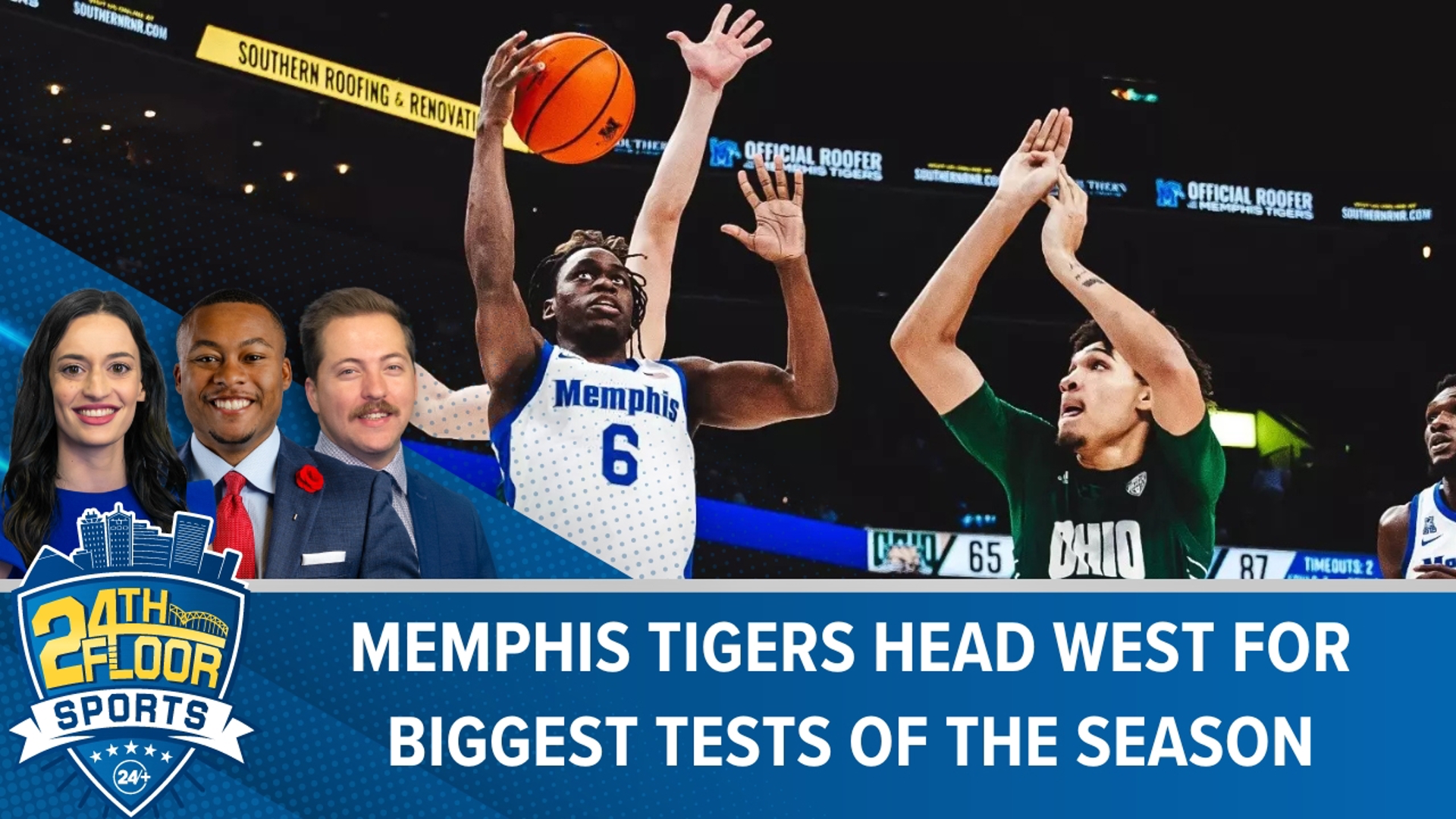 The 24th Floor Sports Team breakdown the Tigers upcoming road trip out west which will include a matchup with defending national champions UConn.