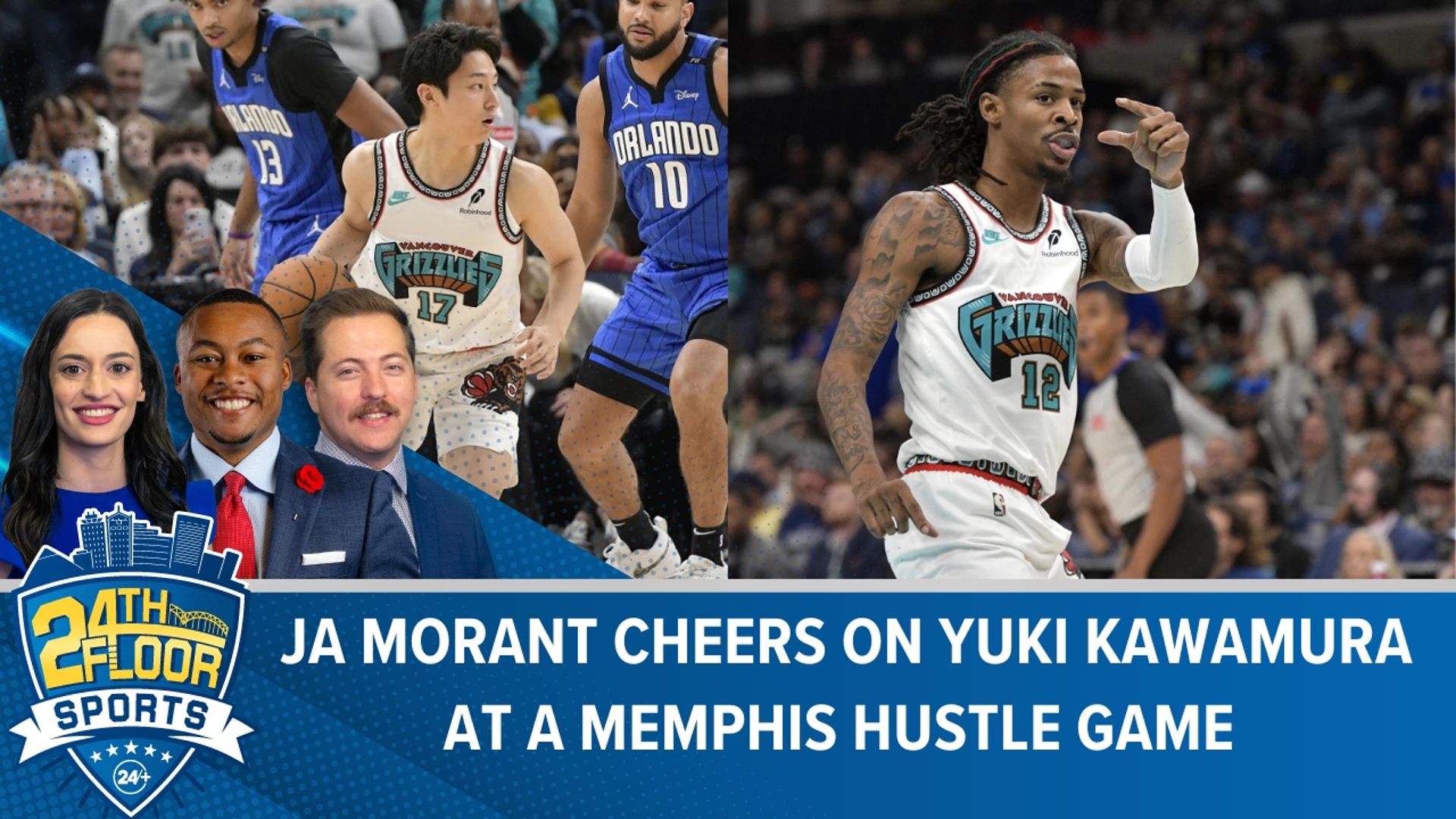 The 24th Floor sports team look at everyone's new favorite friendship in the NBA - Ja Morant and Yuki Kawamura.