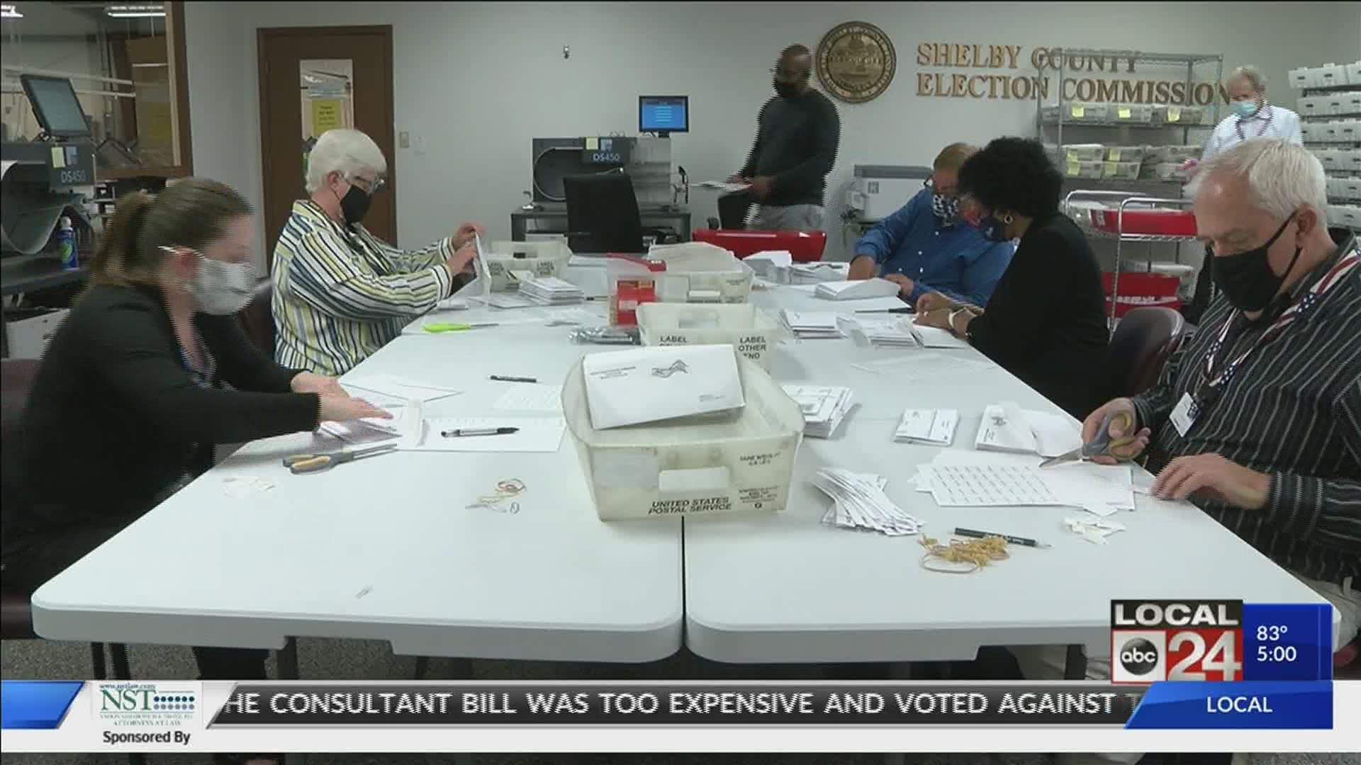Around 5,000 such ballots went out Wednesday, tens of thousands additional requests expected in coming weeks.