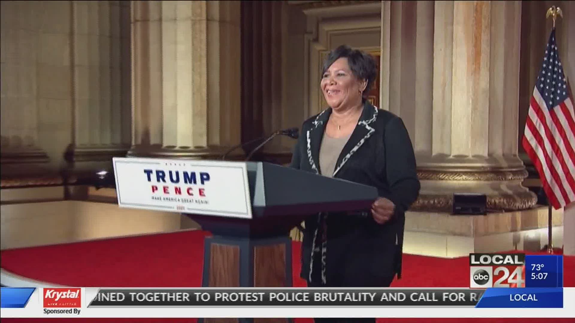 Trump on Friday pardoned Alice Marie Johnson, who had spent more than two decades serving life without parole for a nonviolent drug offense.