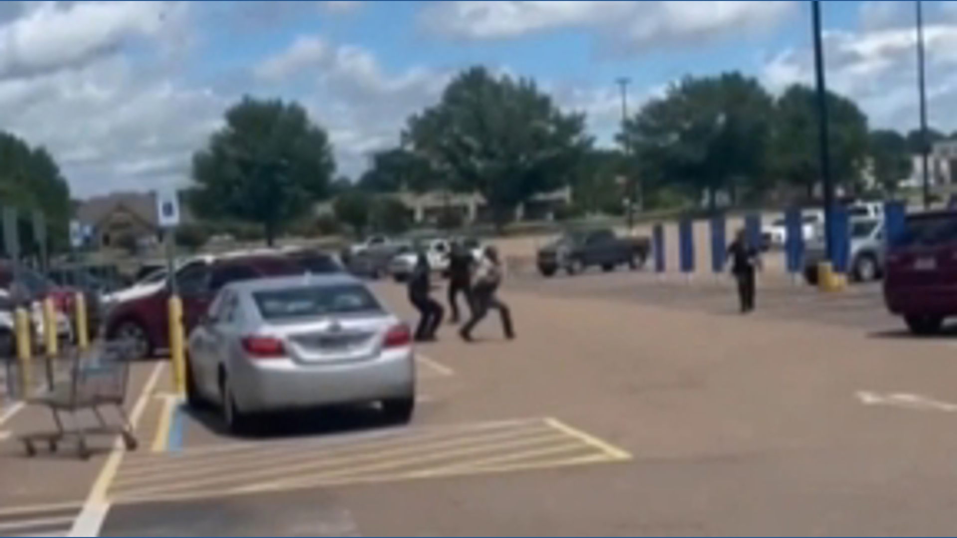 Video from Walmart parking lot during Kohen Wiley shooting