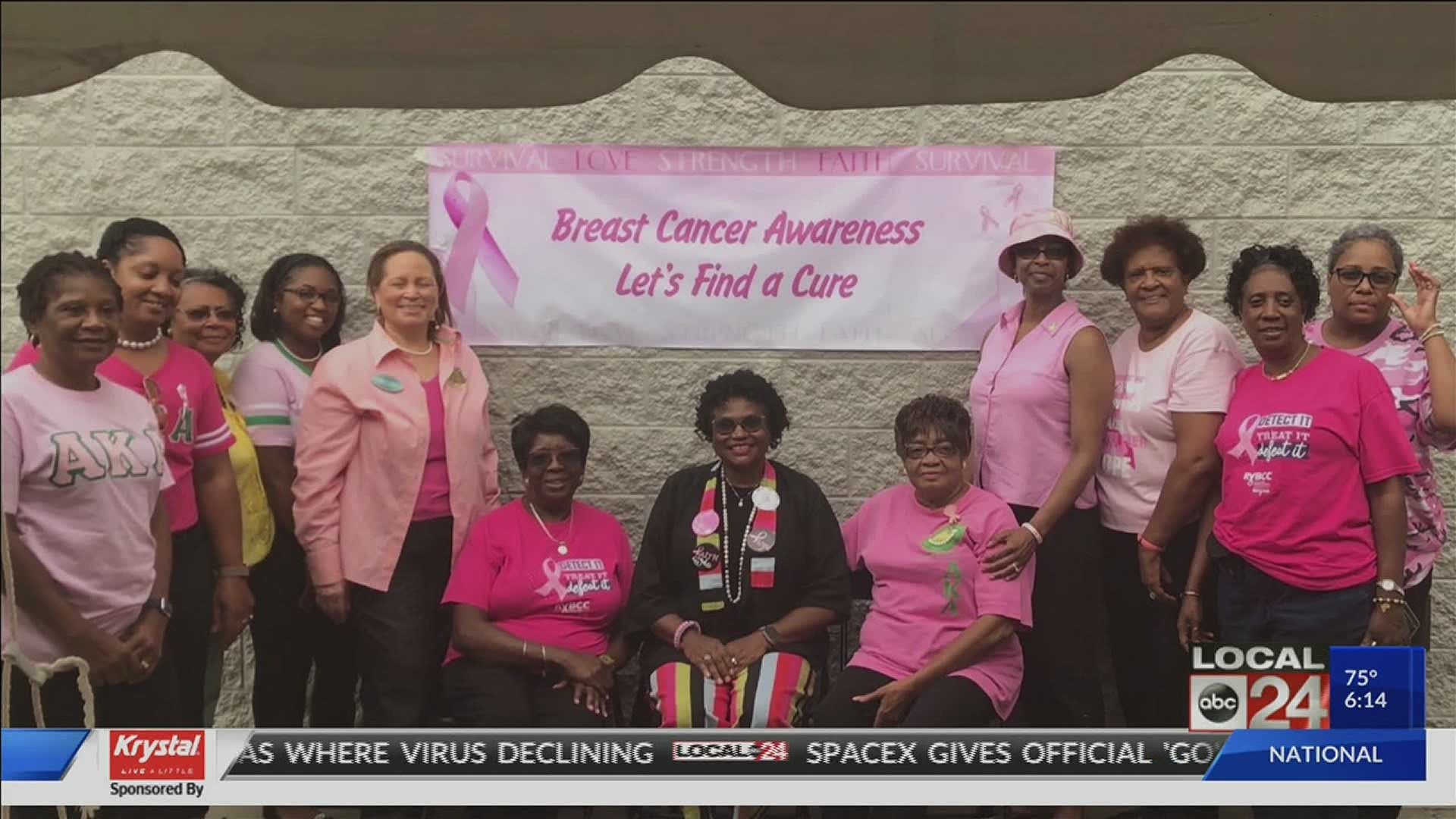 Alpha Kappa Alpha Sorority chapters will partner with clinics, hospitals, and rural health centers to emphasize the need for black women to get regular mammograms