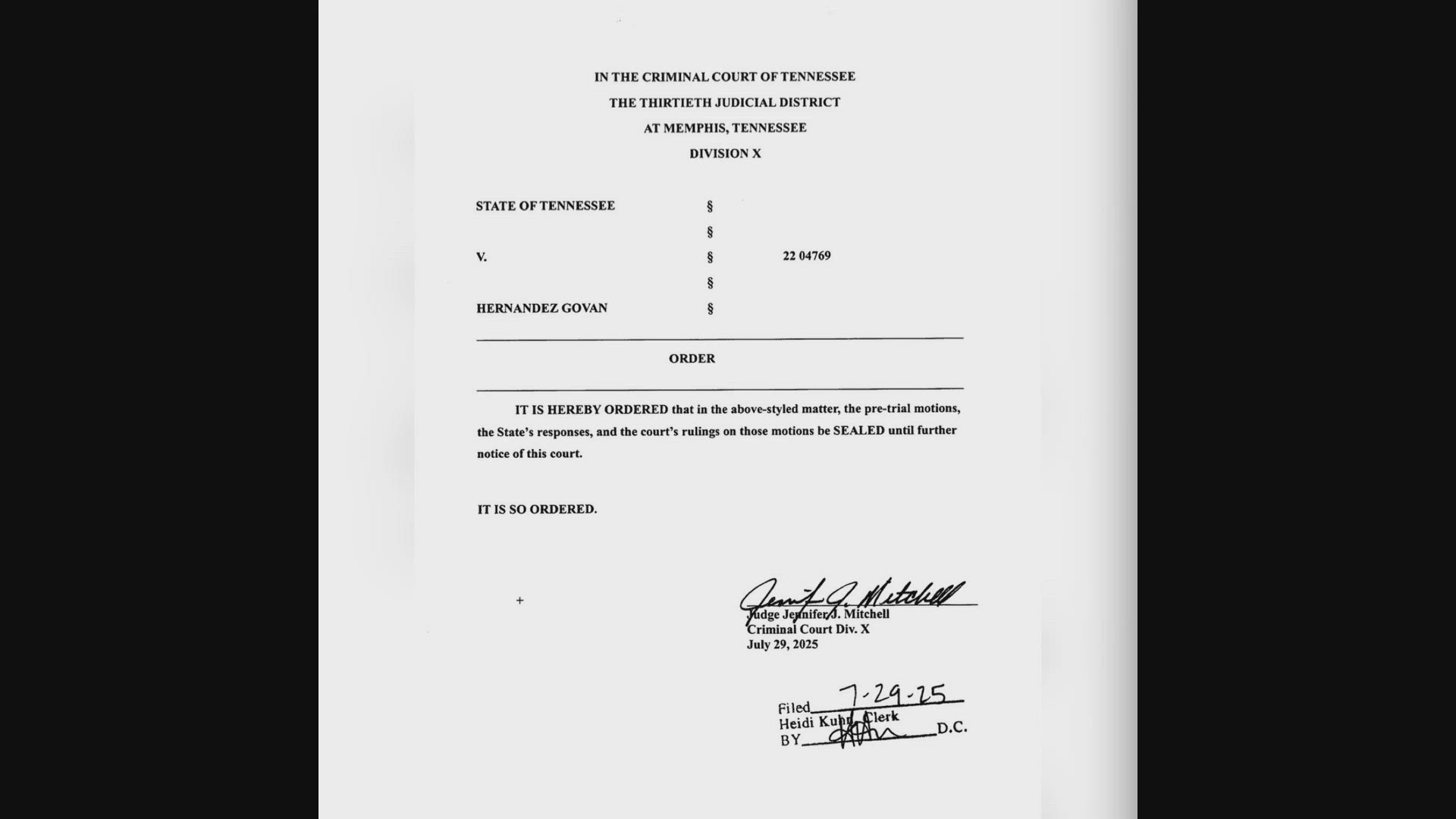 Motions in case against man accused of ordering hit on Memphis rapper ...