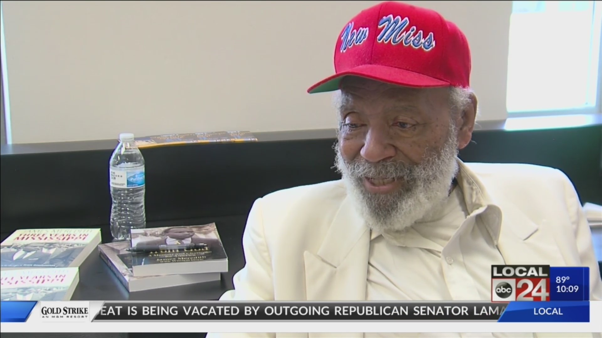Prominent civil rights activist James Meredith is honored in Memphis