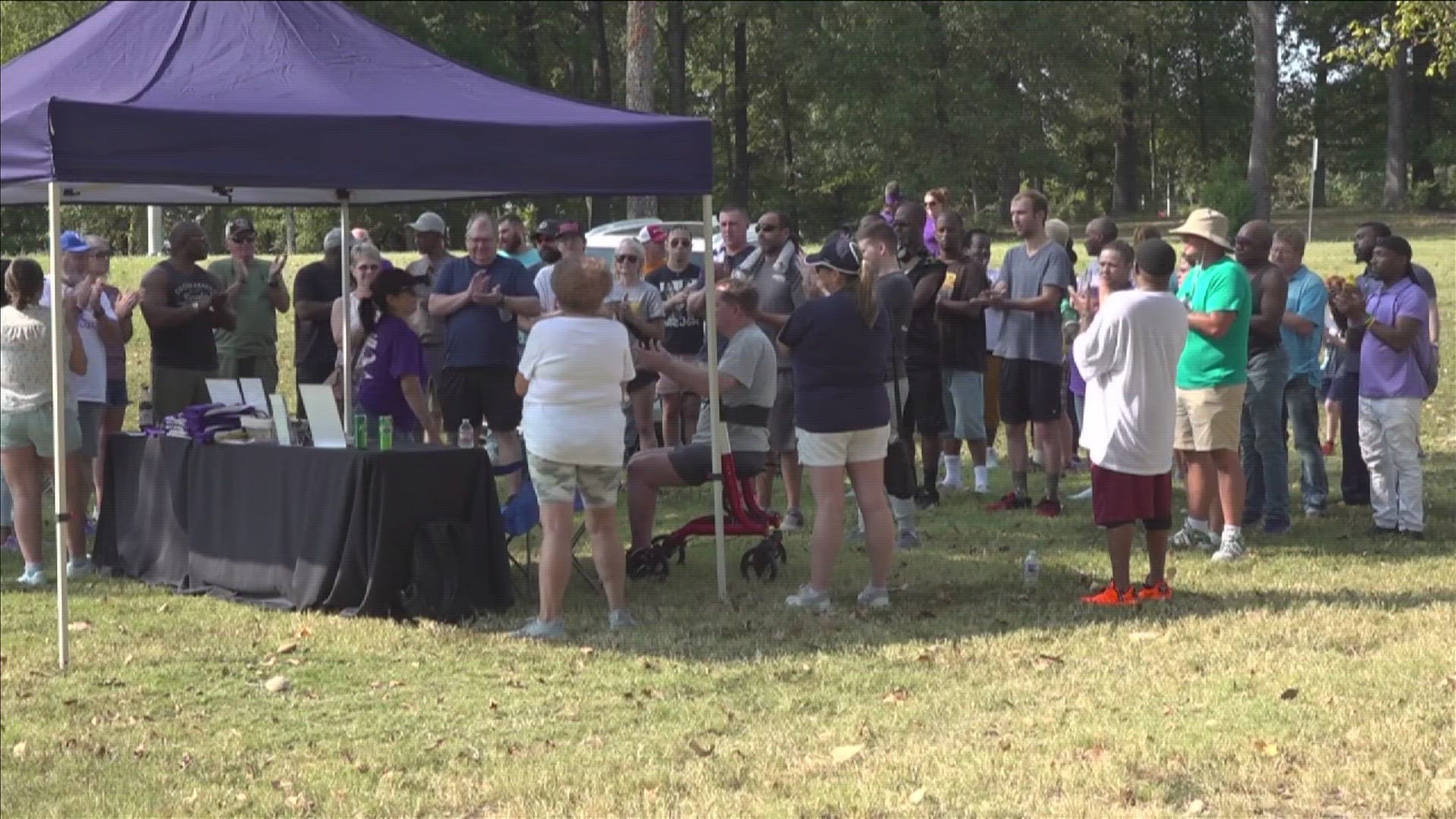 Vertava Health hosted the event at the DeSoto County Veterans Park on Saturday morning.