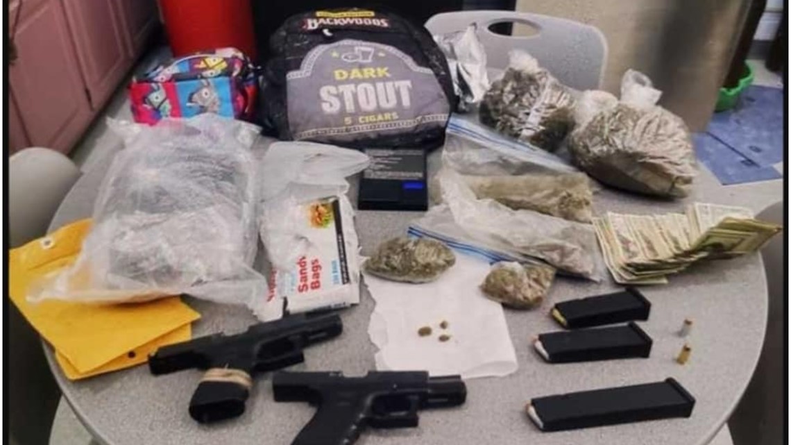 Two suspects busted with 2.5 pounds of marijuana and handguns - Vimarsana News