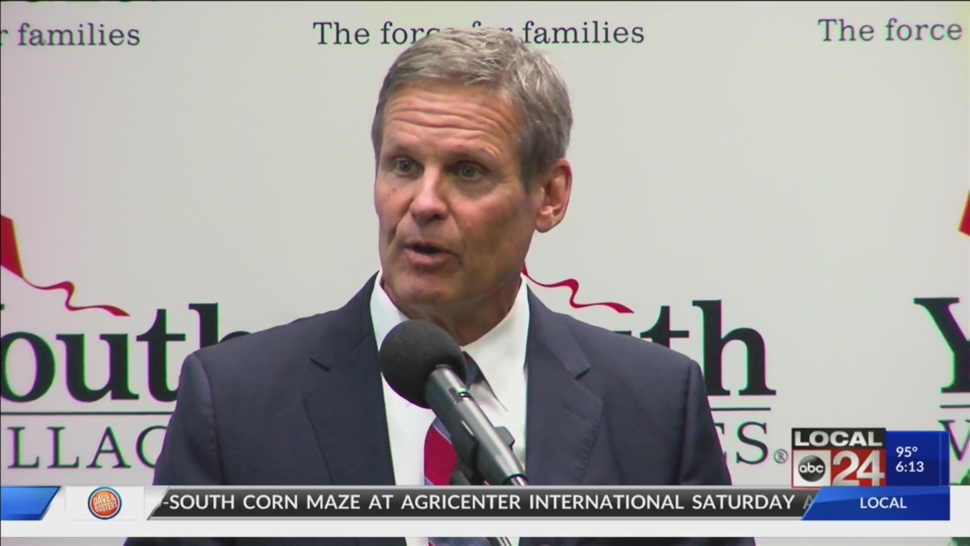 TN Gov. Bill Lee announces $9 million donation to Youth Villages from The Day Foundation