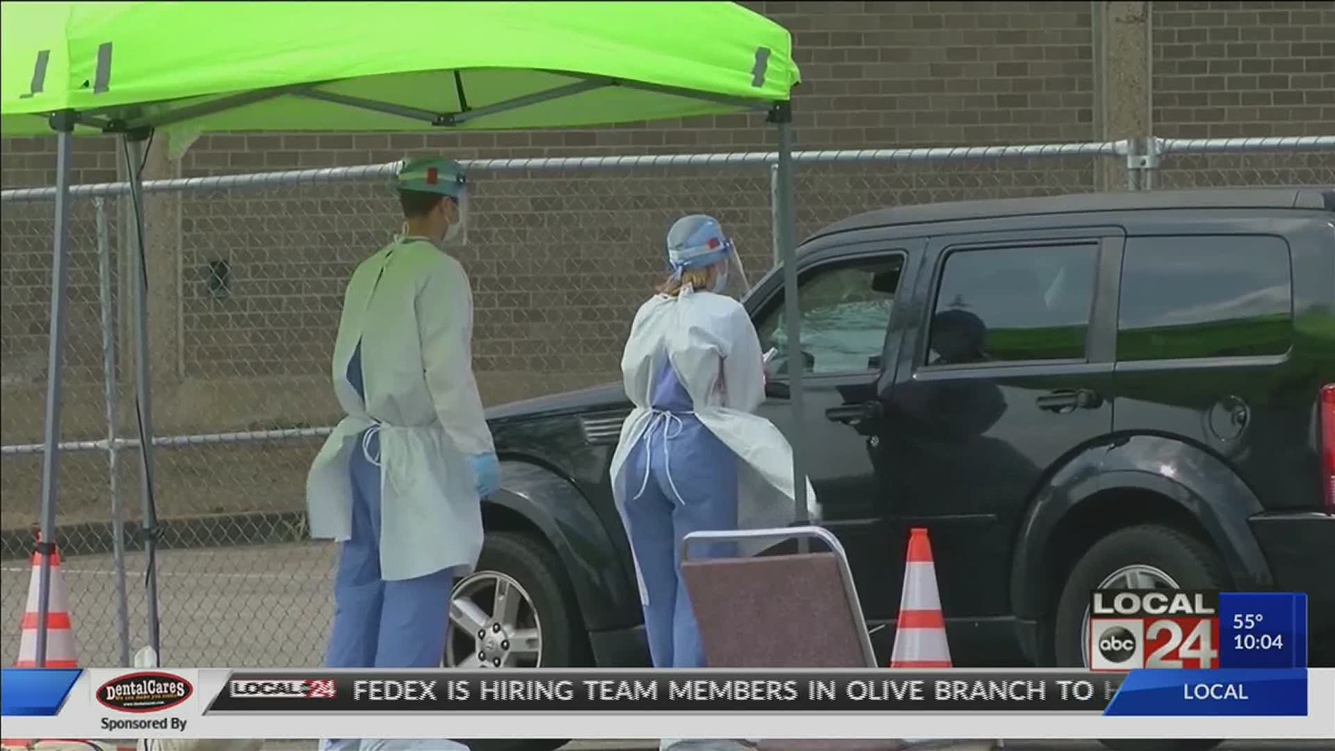 There's a growing concern for a few Memphis neighborhoods with the majority of coronavirus cases