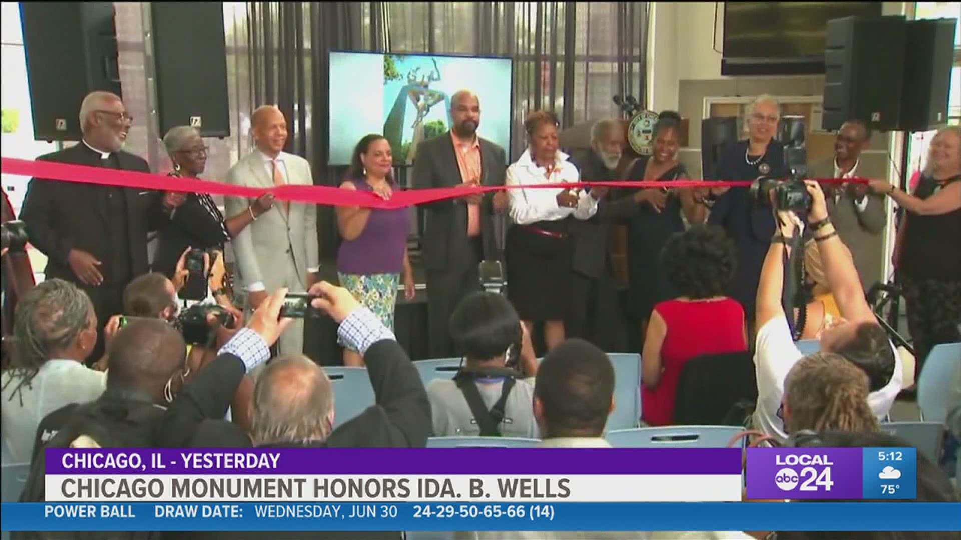 Ida B Wells Monument Unveiled In Chicago Localmemphis Com