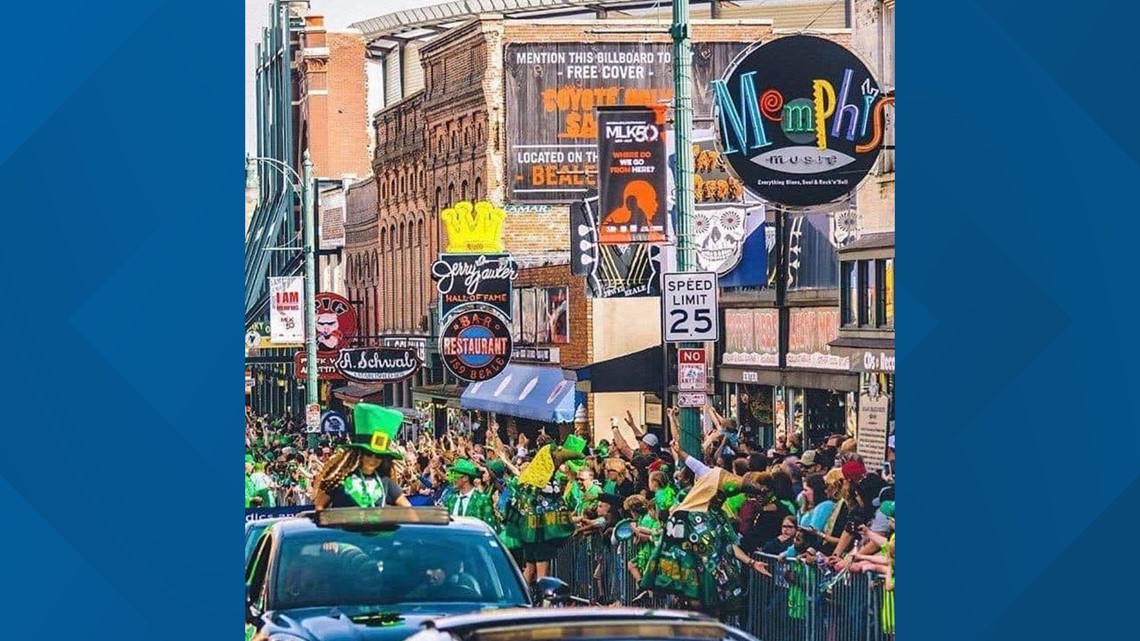 2022 St. Patrick's Parade on Beale Street is back - Vimarsana News