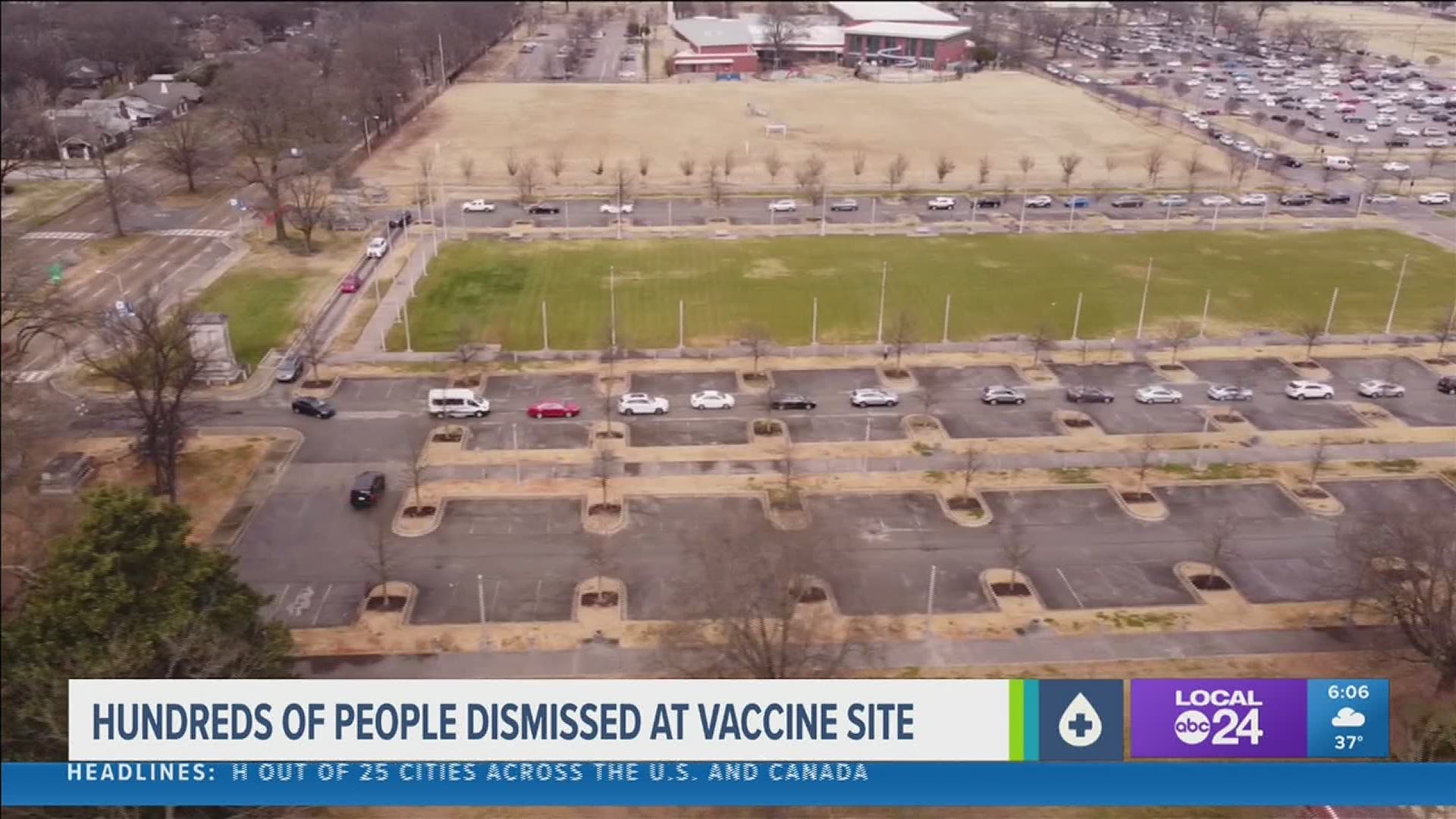 Some people who were turned away Tuesday after sitting in lines for hours came back Wednesday hoping to actually get the vaccine.