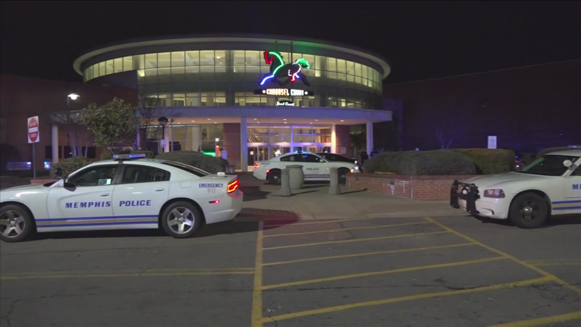 Memphis Police said a man is in custody after a shooting at the Wolfchase Mall.