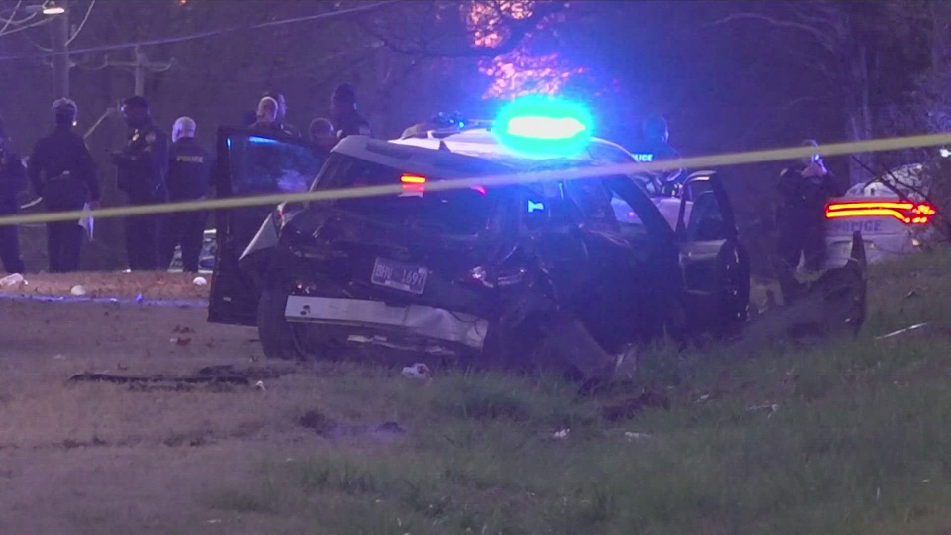 The Memphis Police Department (MPD) charged two teenagers after a chase through South Memphis left a woman dead and injured an officer and three suspects.