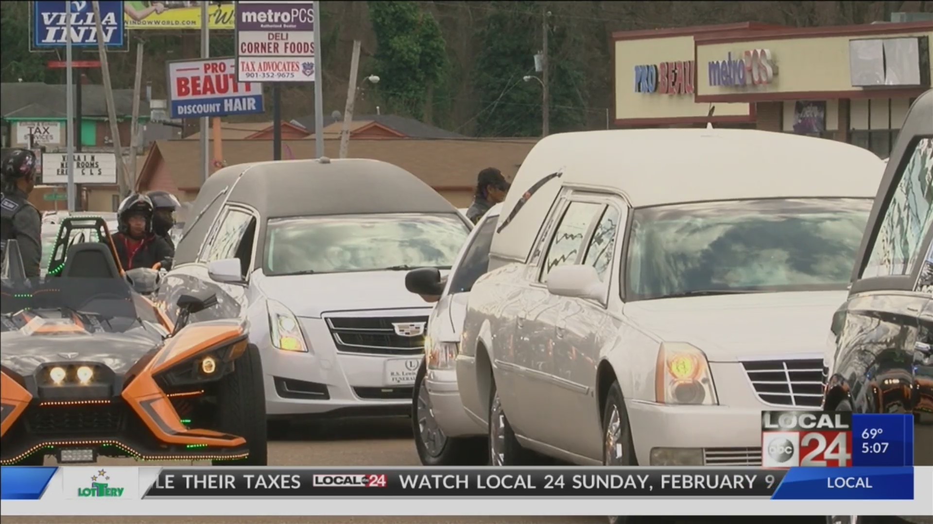 Local activists hold "Ride of Tears" to urge stop to violence in the Mid-South