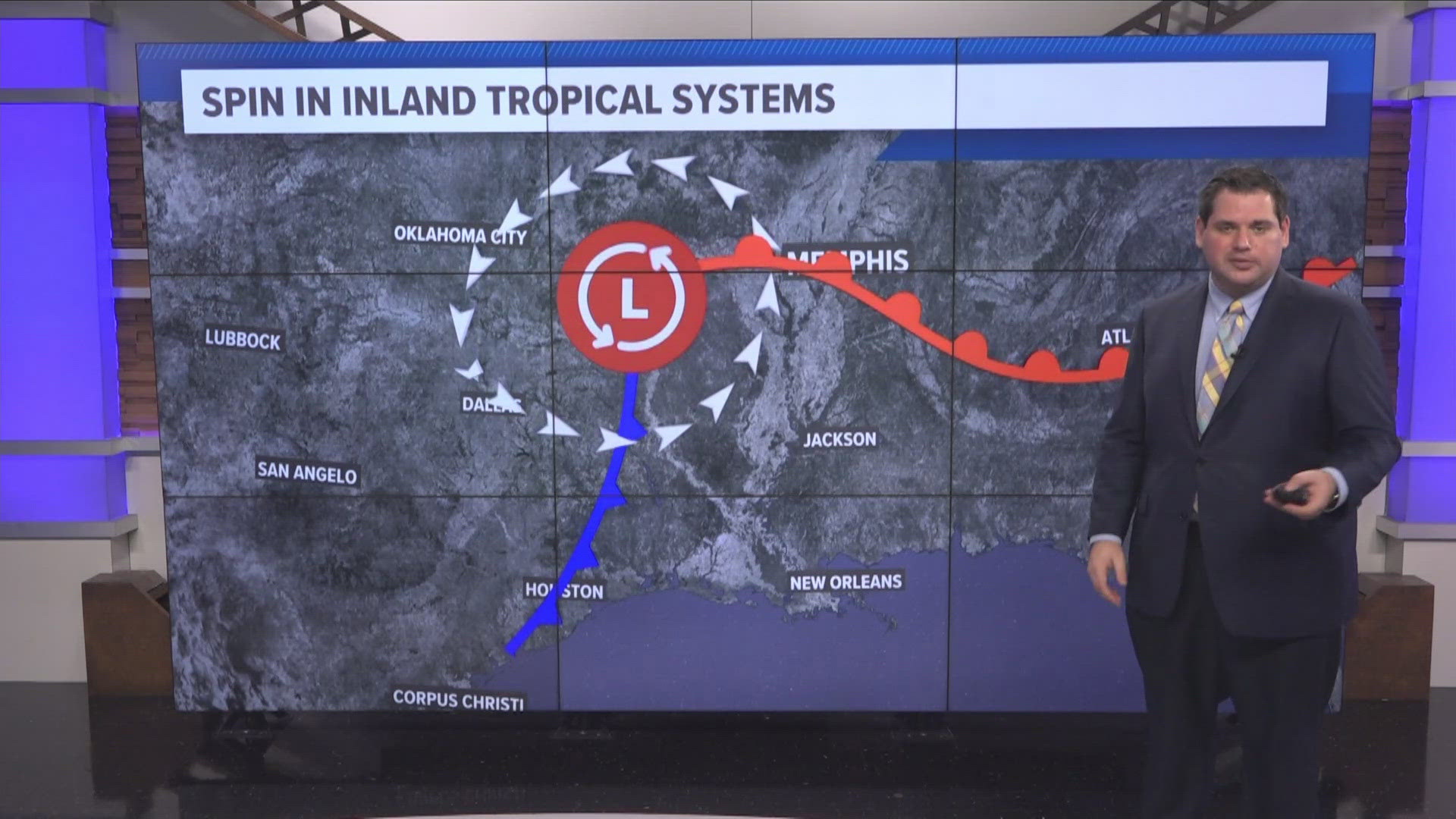 Tropical systems often bring heavy rain and severe weather after making landfall. Beryl is no exception.