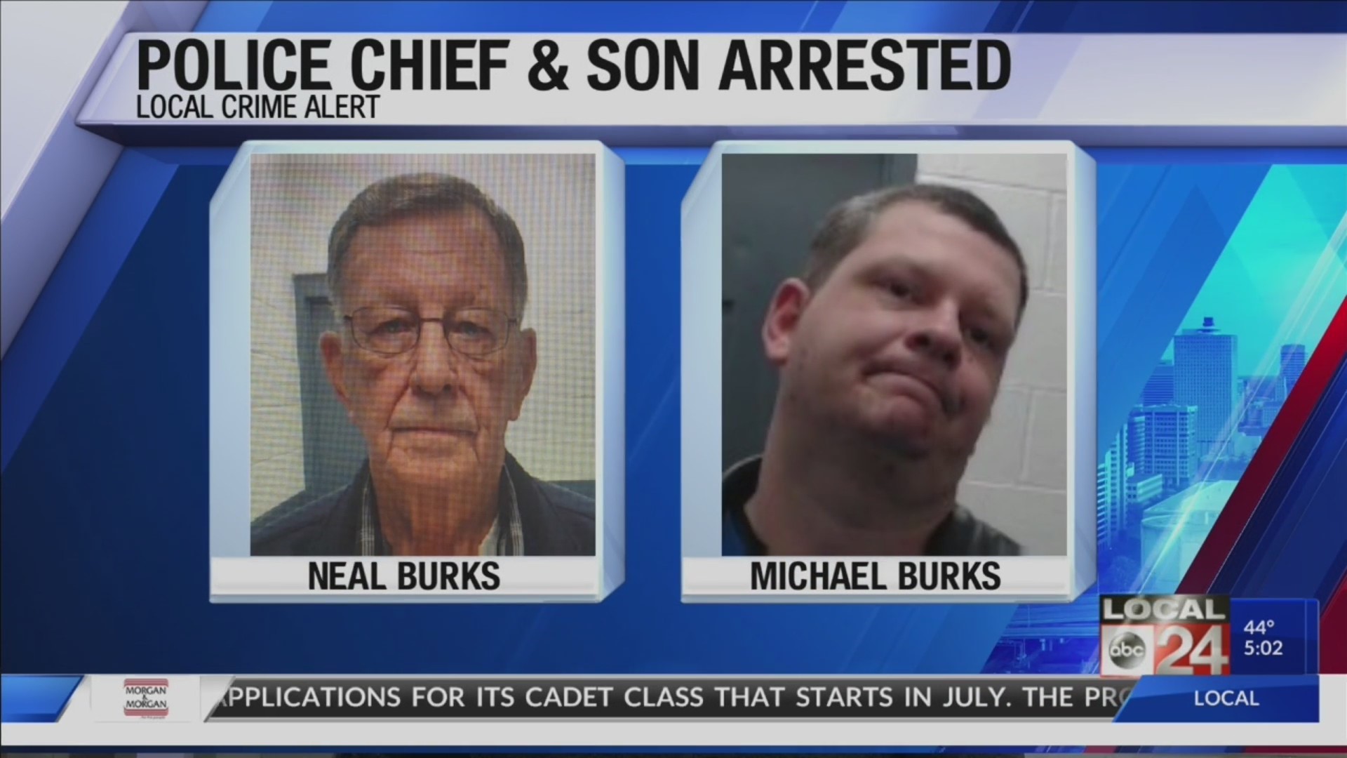 TBI: Selmer Police Chief & son charged in theft case