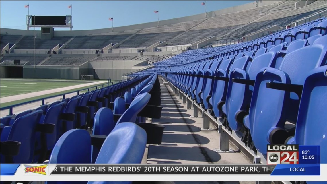 Football fans can expect new and improved Liberty Bowl Memorial Stadium ...