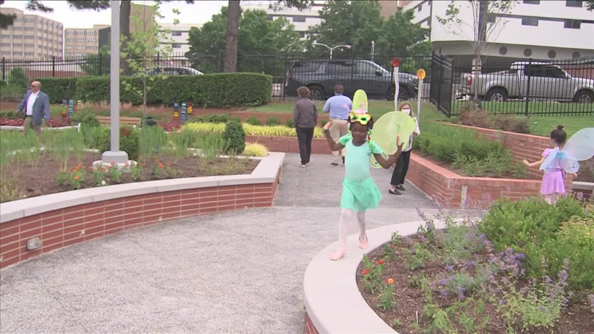 The hospital held the grand opening of the Le Bonheur Green Tuesday.