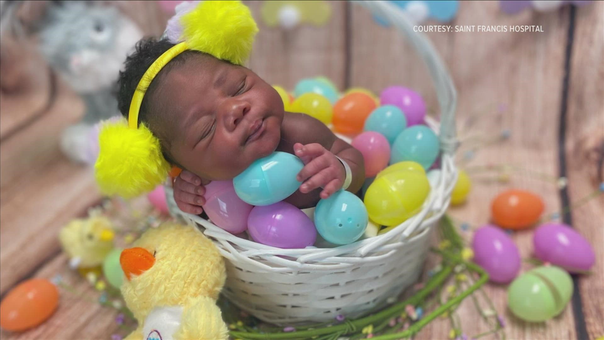 Every holiday, the nurses at hospitals in Memphis like to create a special day for the newborns in the NICU. This time, it's Easter!