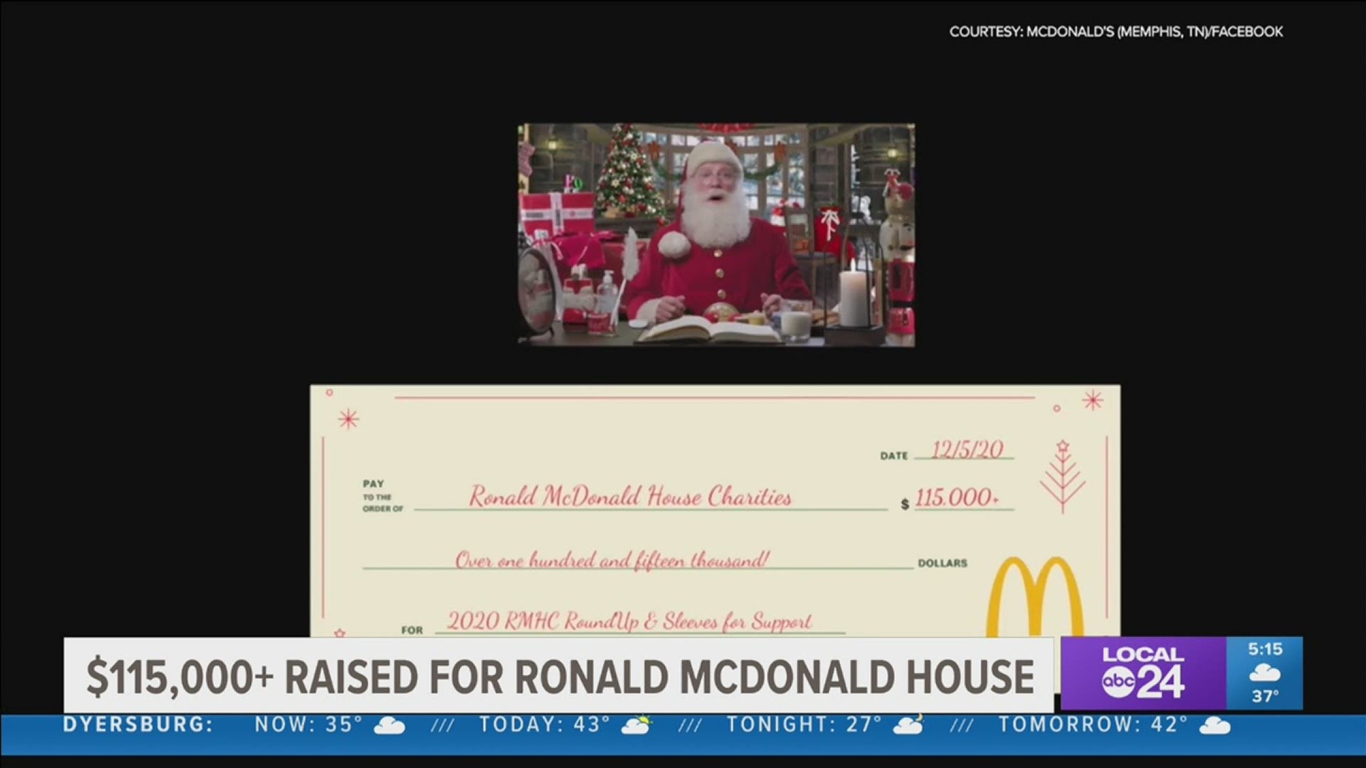 Ronald McDonald House supports children and their families receiving care at nearby hospitals.