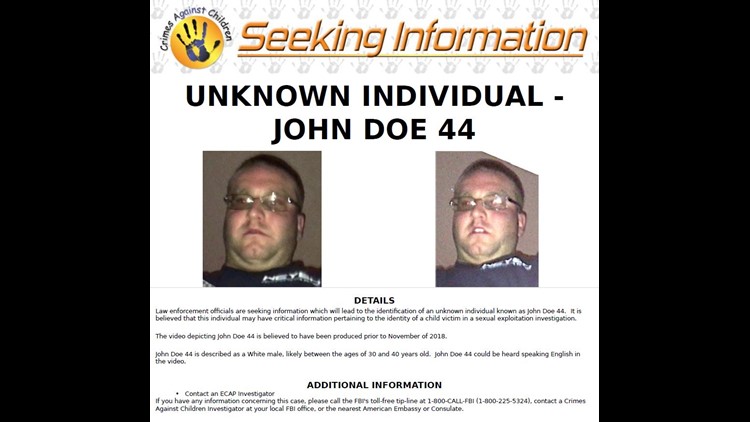 FBI identifies man known as John Doe 44 | localmemphis.com